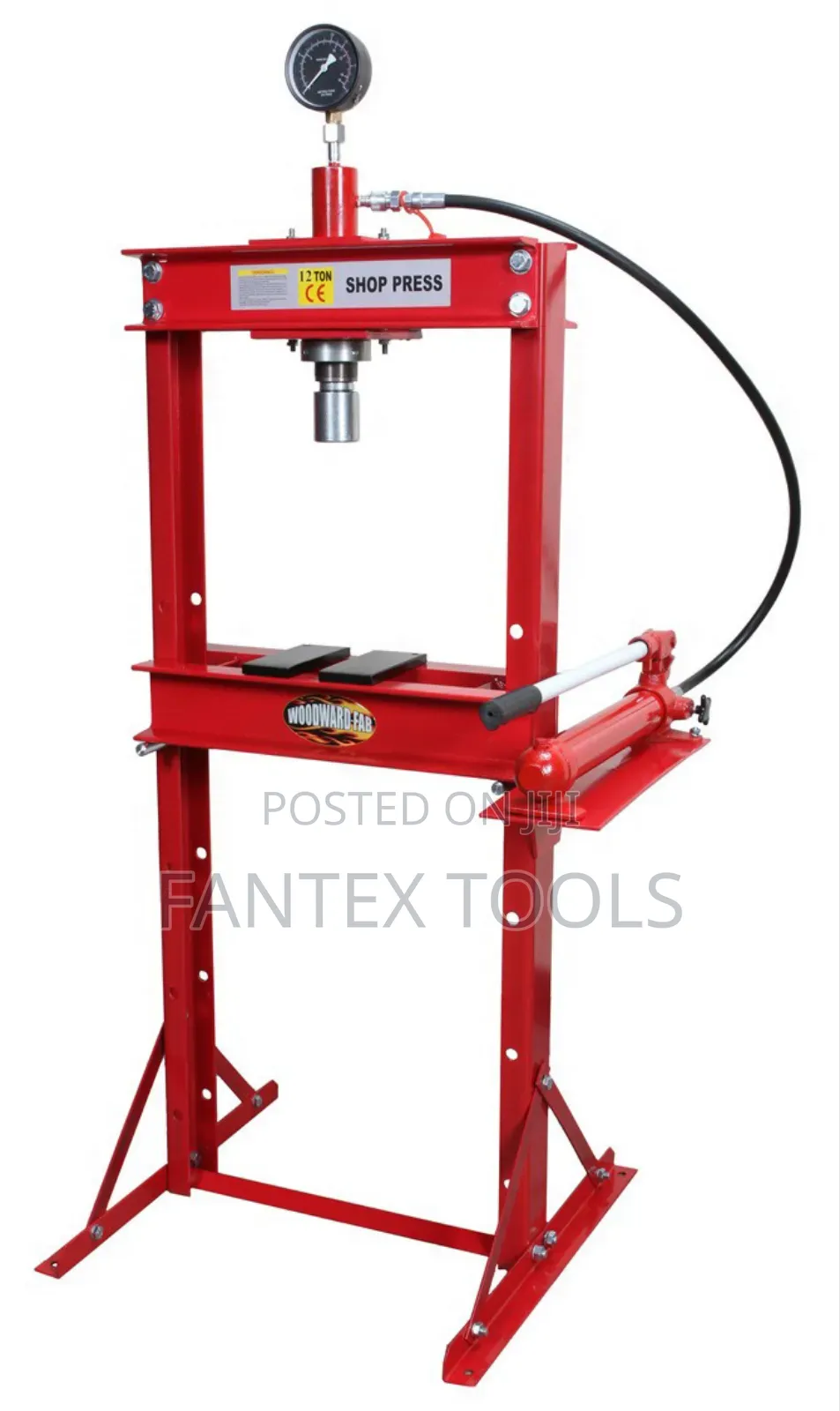Hydraulic Shop Pres 12 Tons