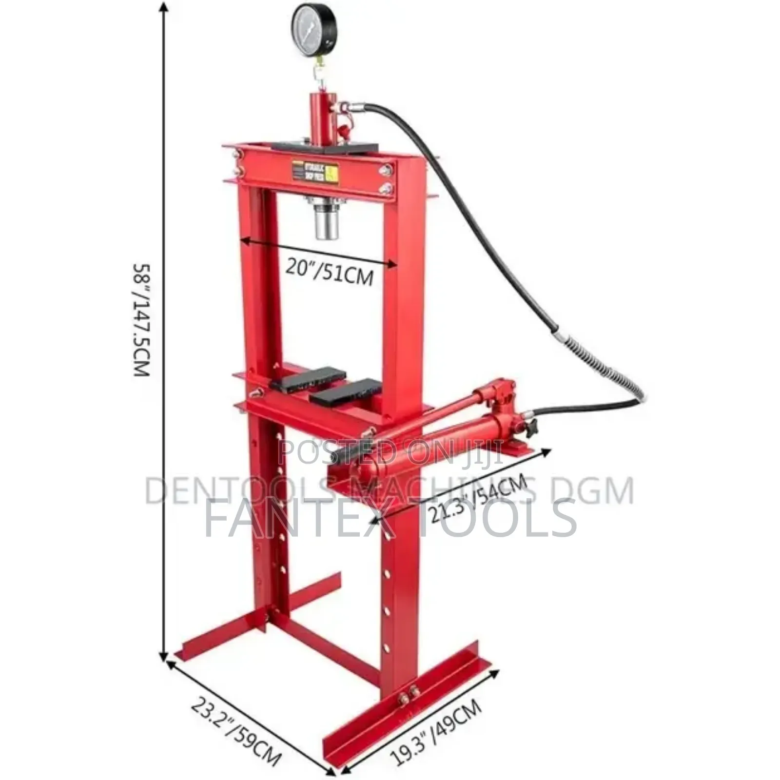 Hydraulic Shop Pres 12 Tons