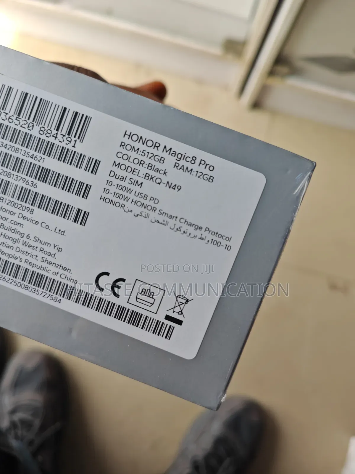 New Honor Magic8 Pro 512 GB Black