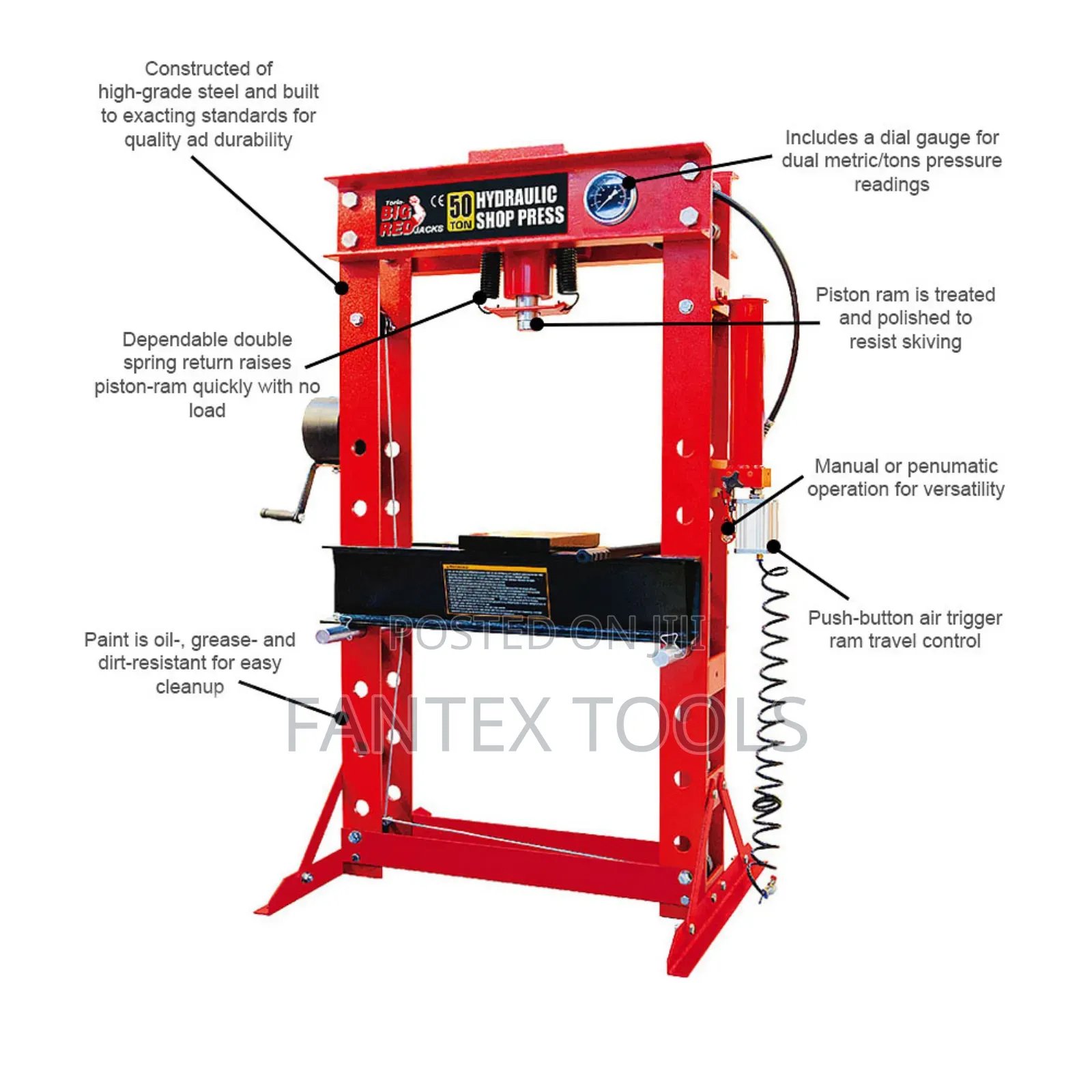 Hydraulic Shop 50 Tons