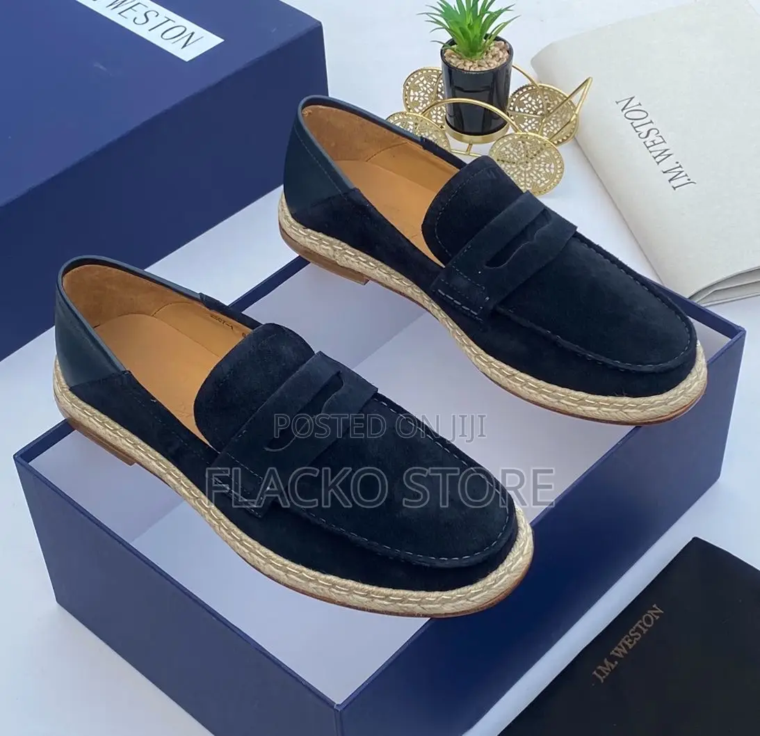Original J.M Weston Luxury Suede Shoes