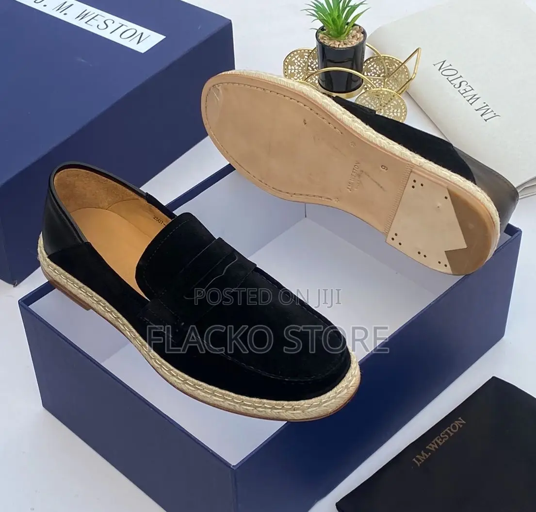 Original J.M Weston Luxury Suede Shoes