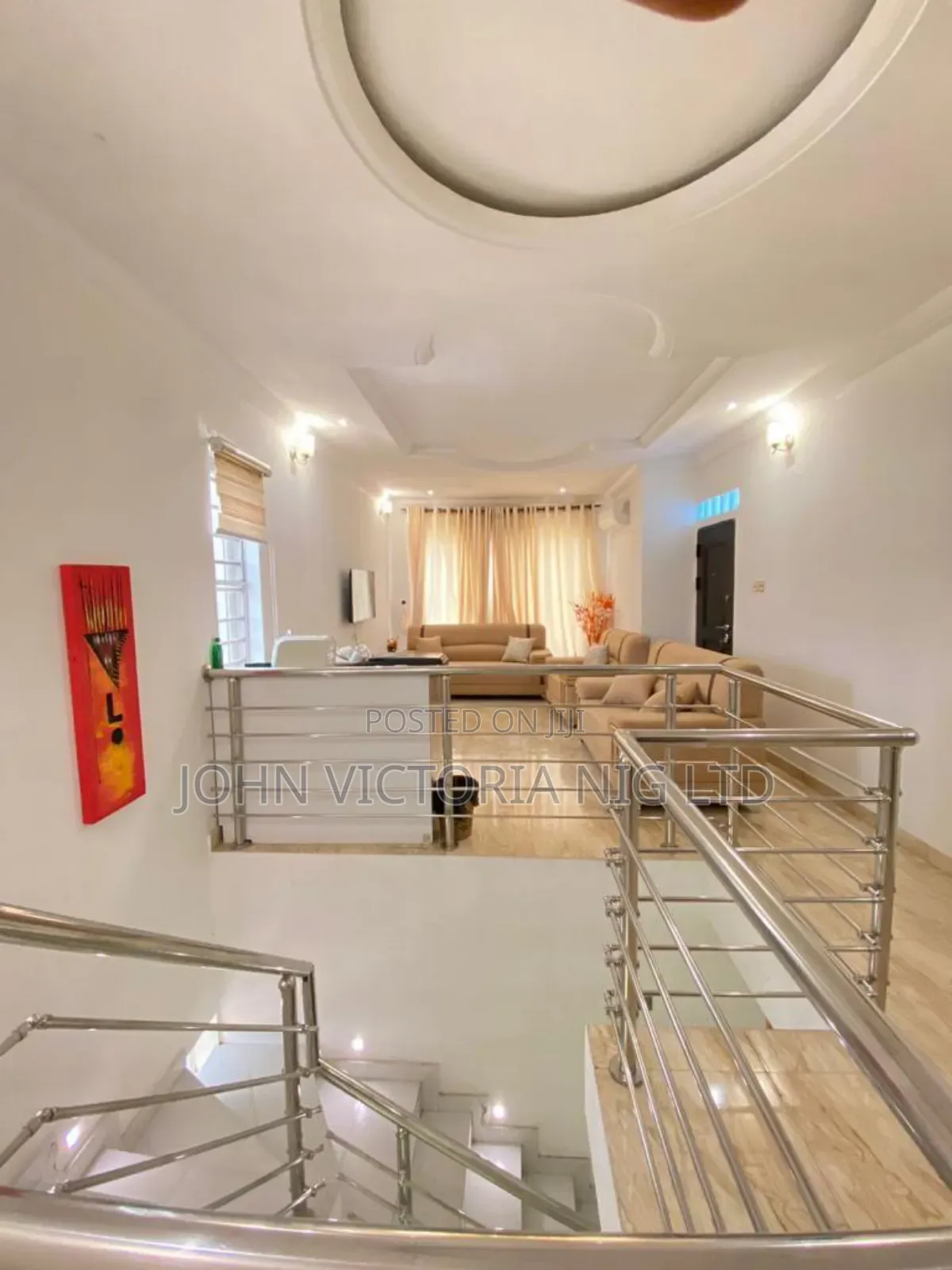 Furnished 4bdrm Duplex in Gbagada for sale