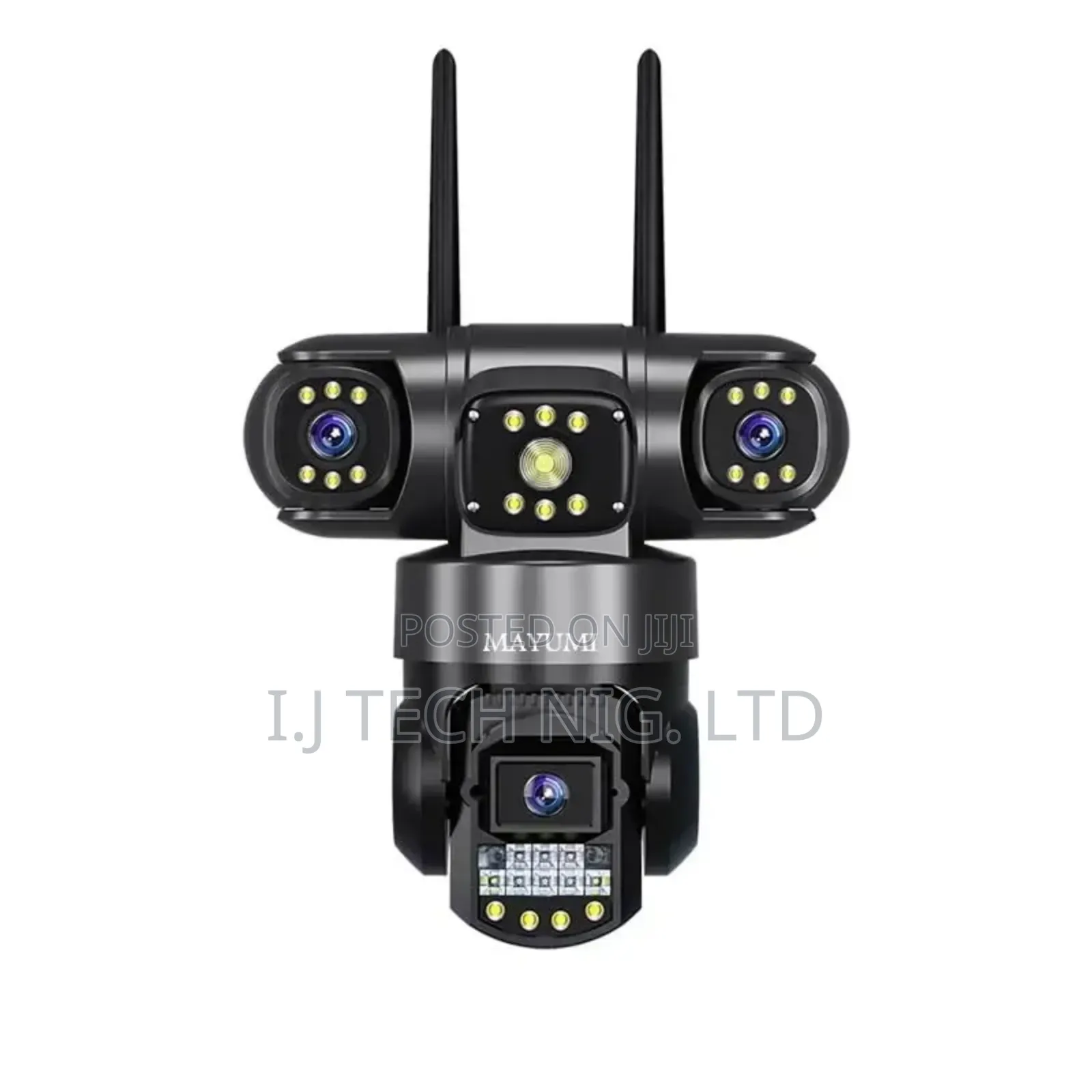 V380 3 Triple Lens PTZ Solar Camera