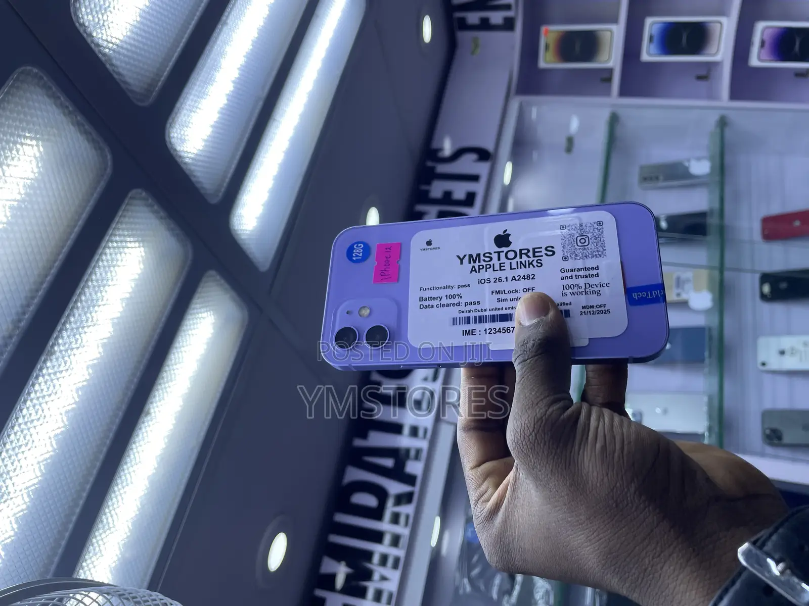 New Apple iPhone 12 128 GB Purple