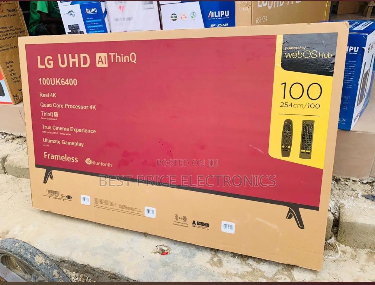 100 Inches, True Cinema Experience Frameless Tv