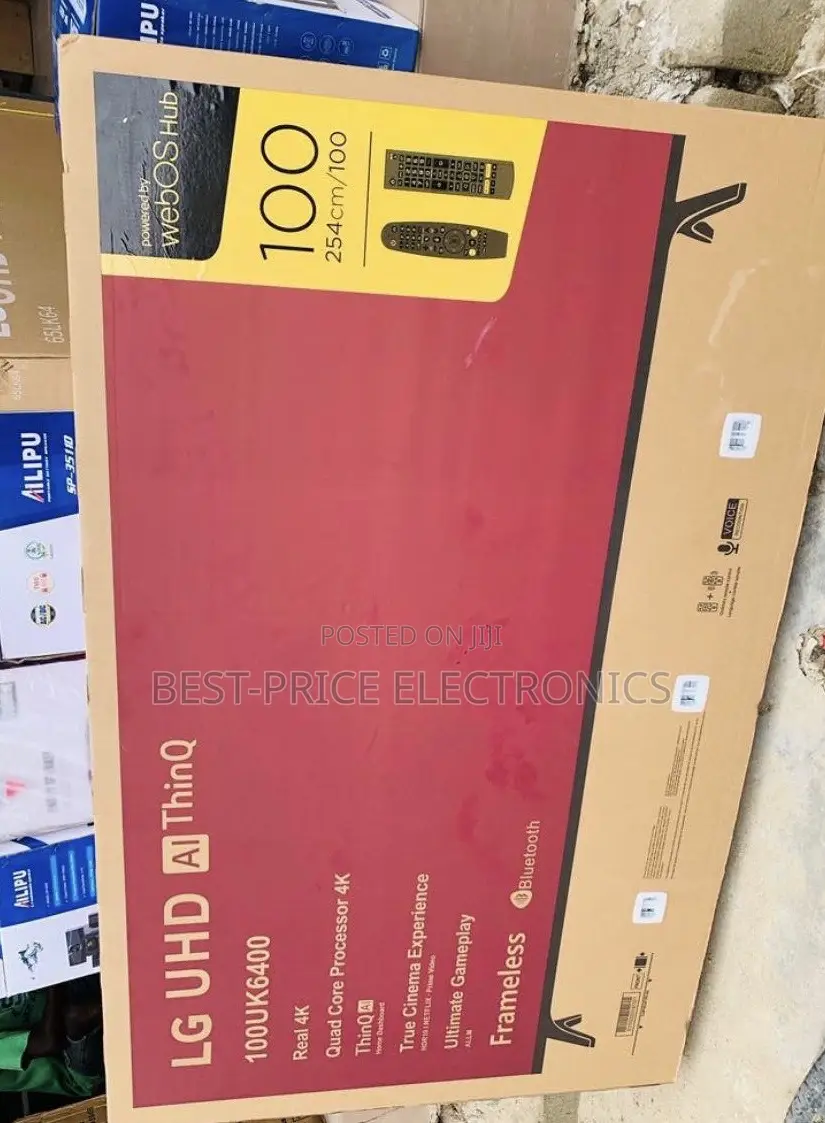 100 Inches, True Cinema Experience Frameless Tv