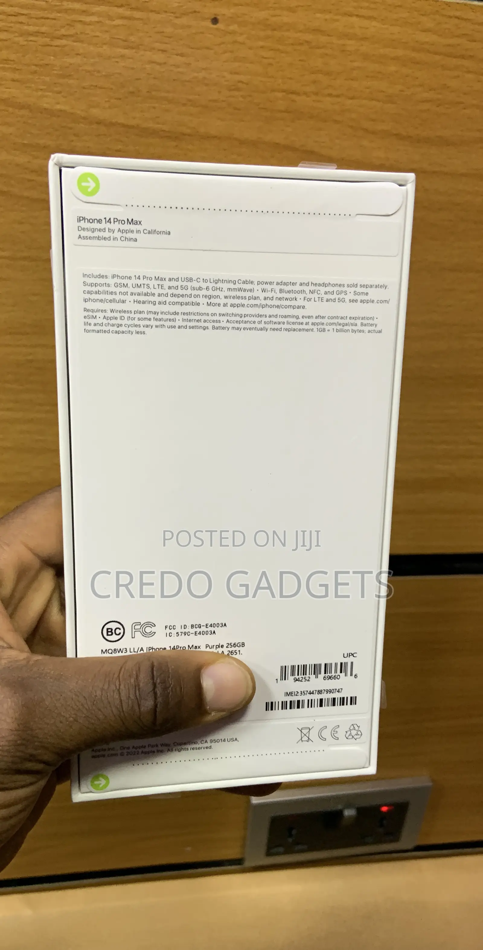New Apple iPhone 14 Pro Max 128 GB Purple