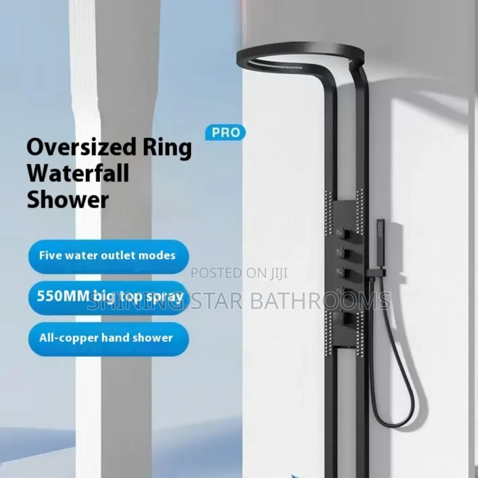 Luxury Full Body Rain Shower Set