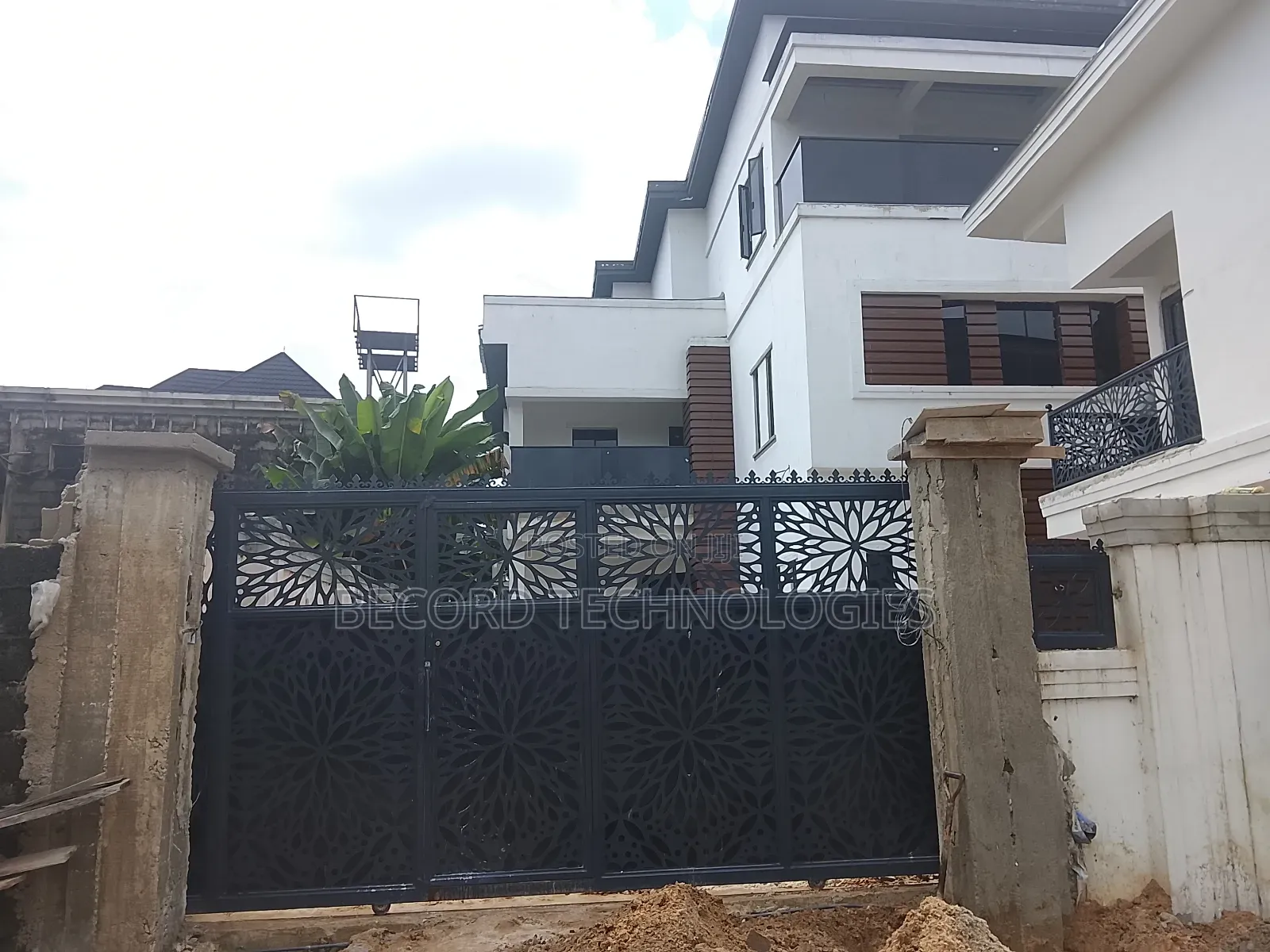 Laser Cut Security Steel Gate