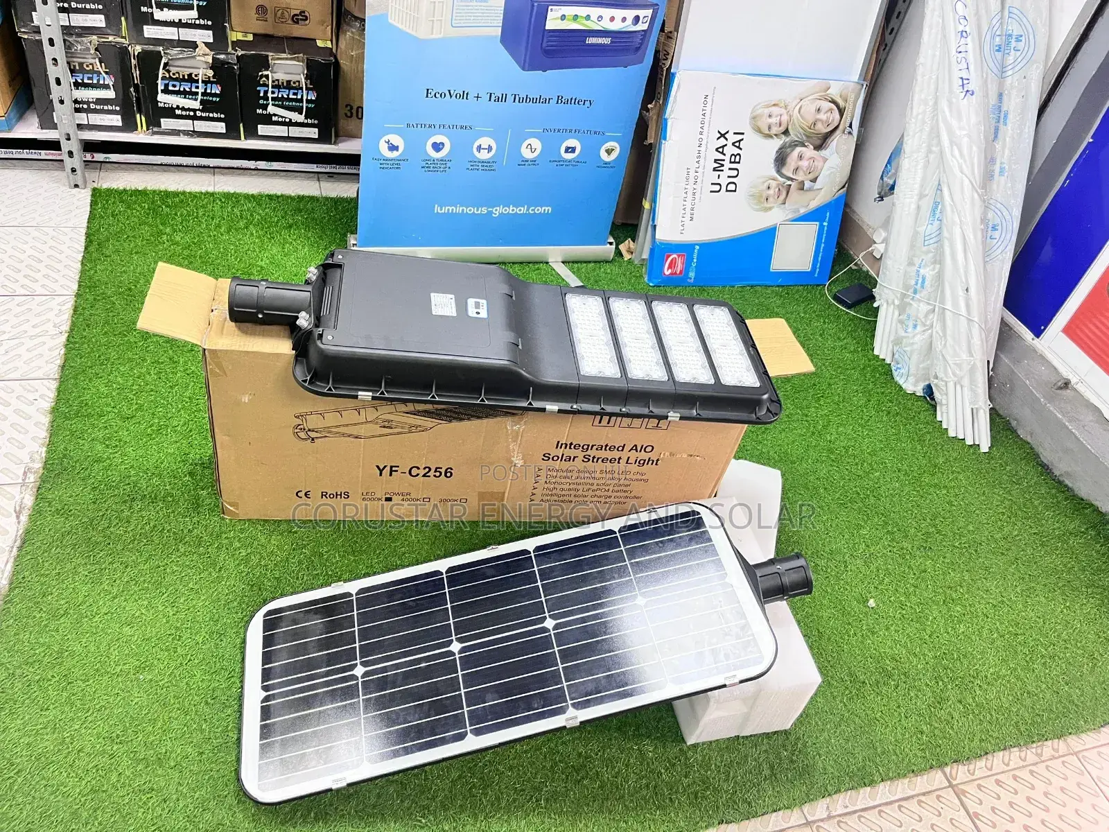 Yf-C256 Solar Street Light 100w