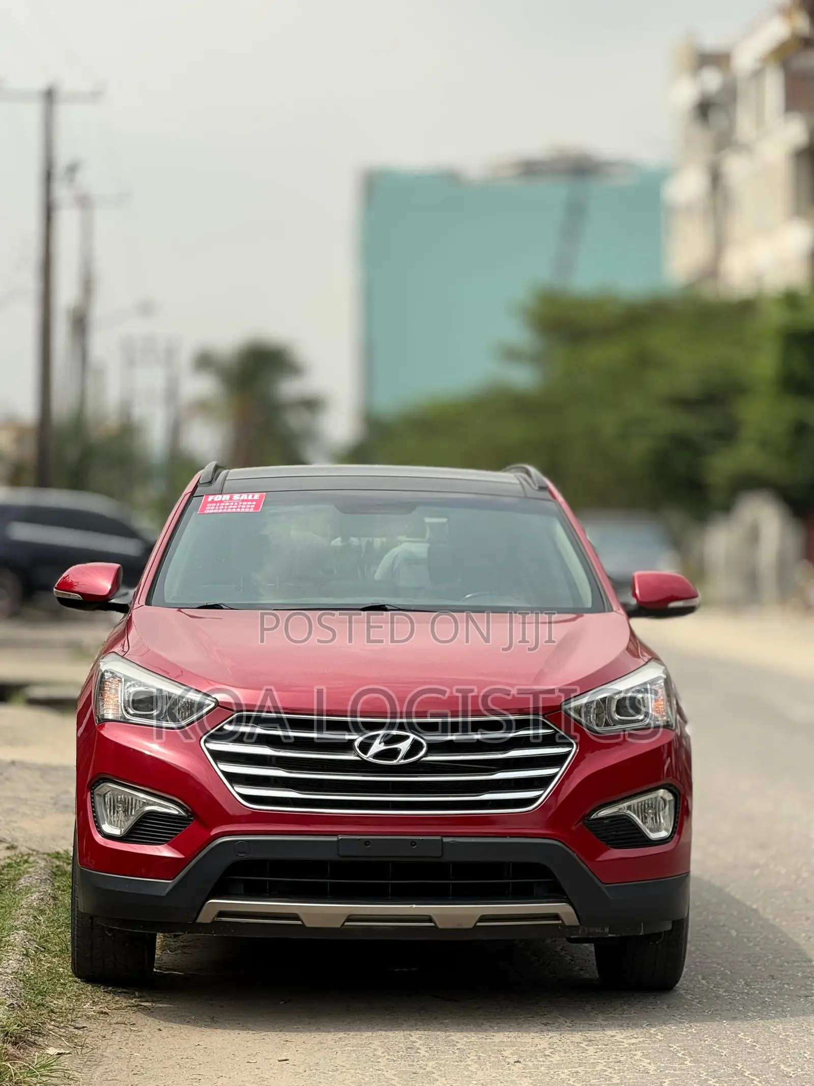 Hyundai Santa Fe 2016 Red