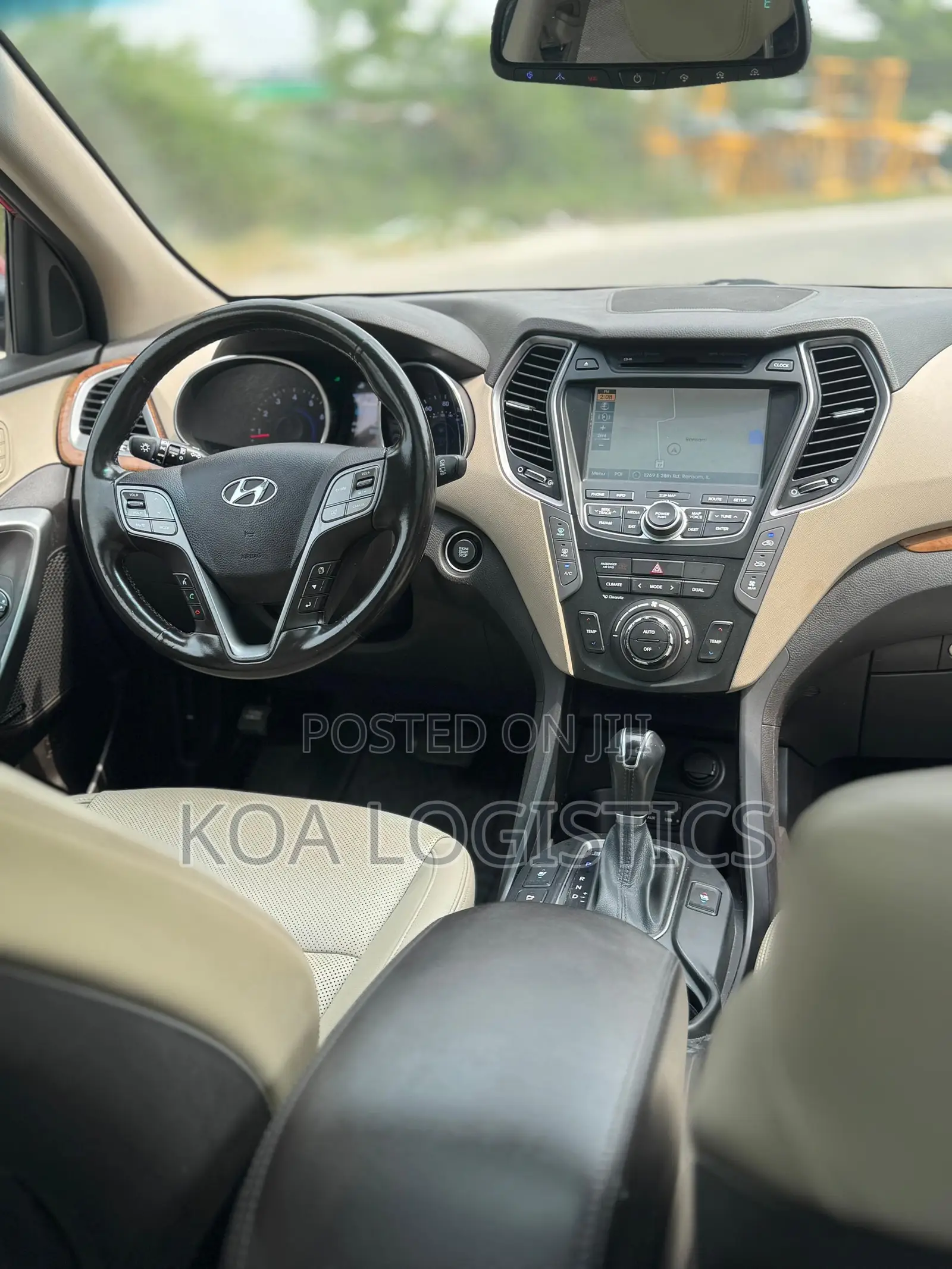 Hyundai Santa Fe 2016 Red