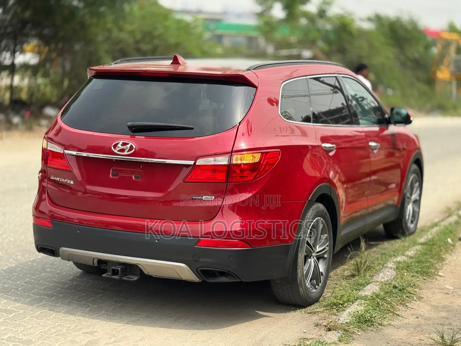 Hyundai Santa Fe 2016 Red