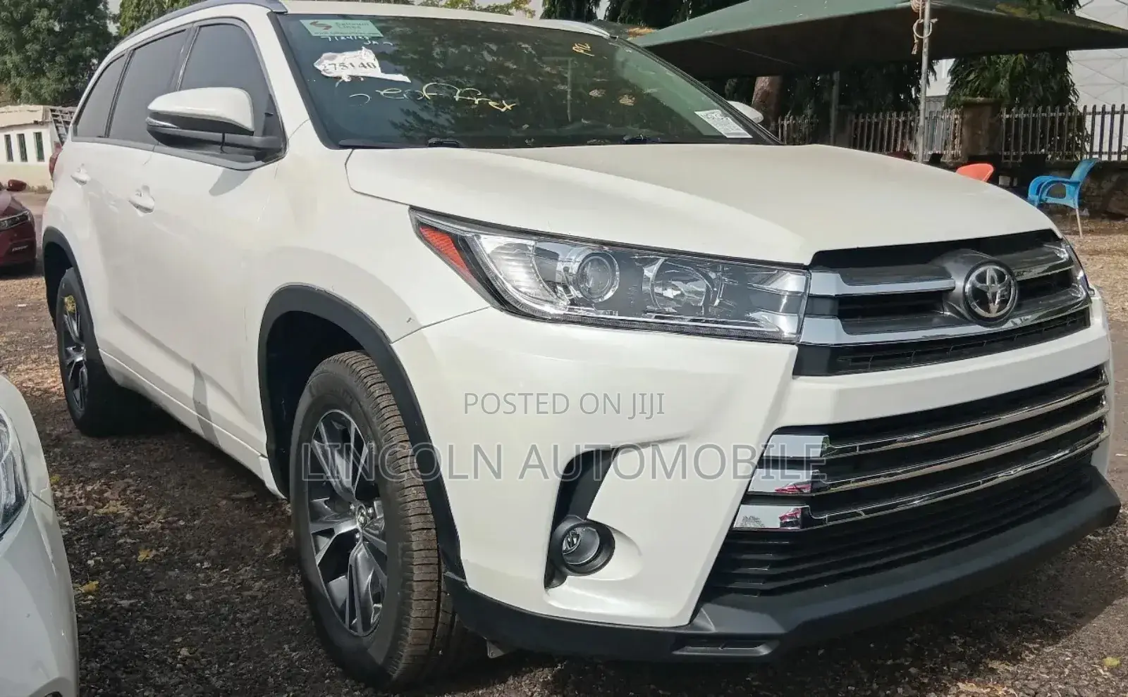 Toyota Highlander XLE V6 4x4 (3.5L 6cyl 6A) 2016 White