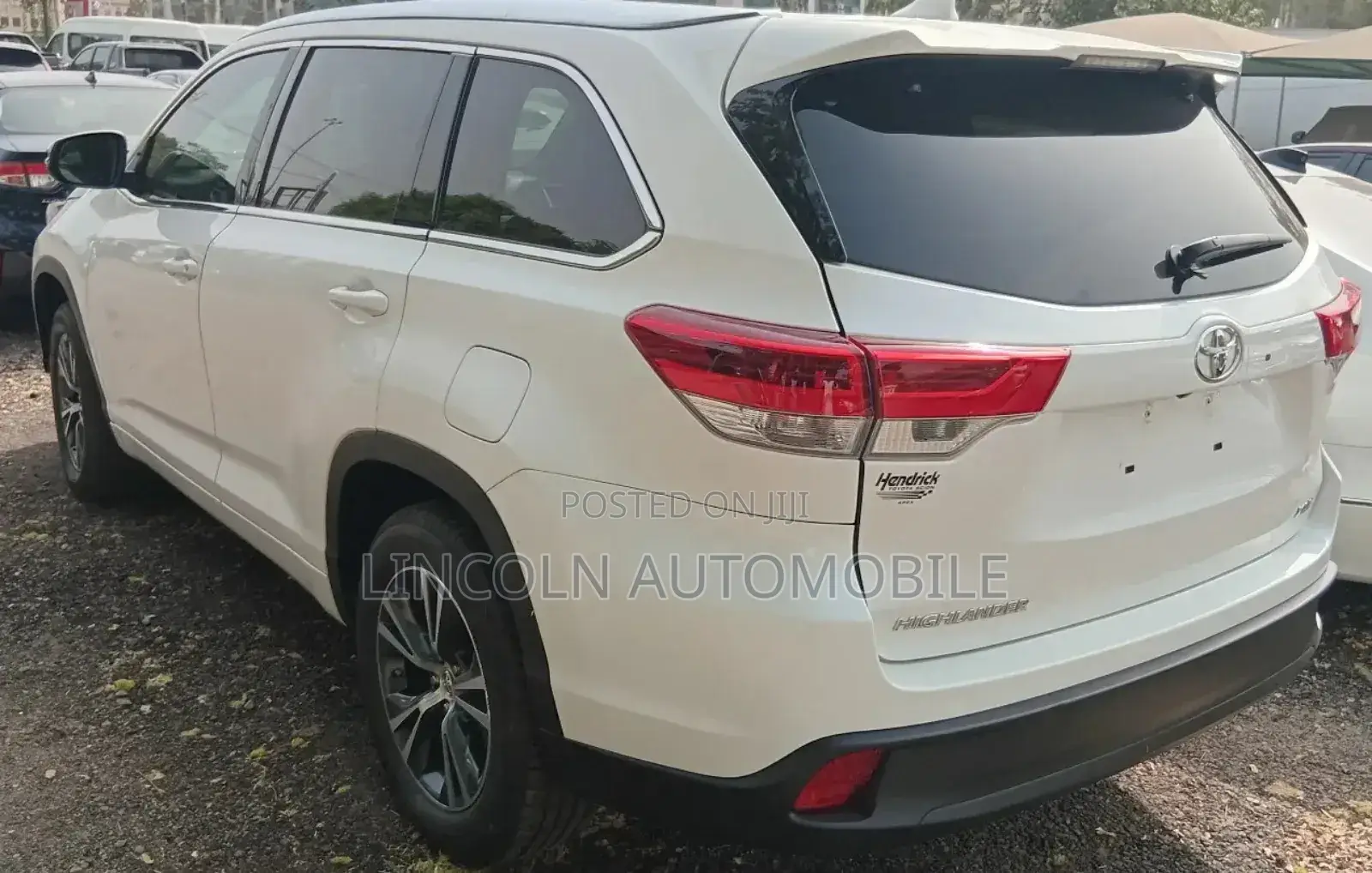 Toyota Highlander XLE V6 4x4 (3.5L 6cyl 6A) 2016 White