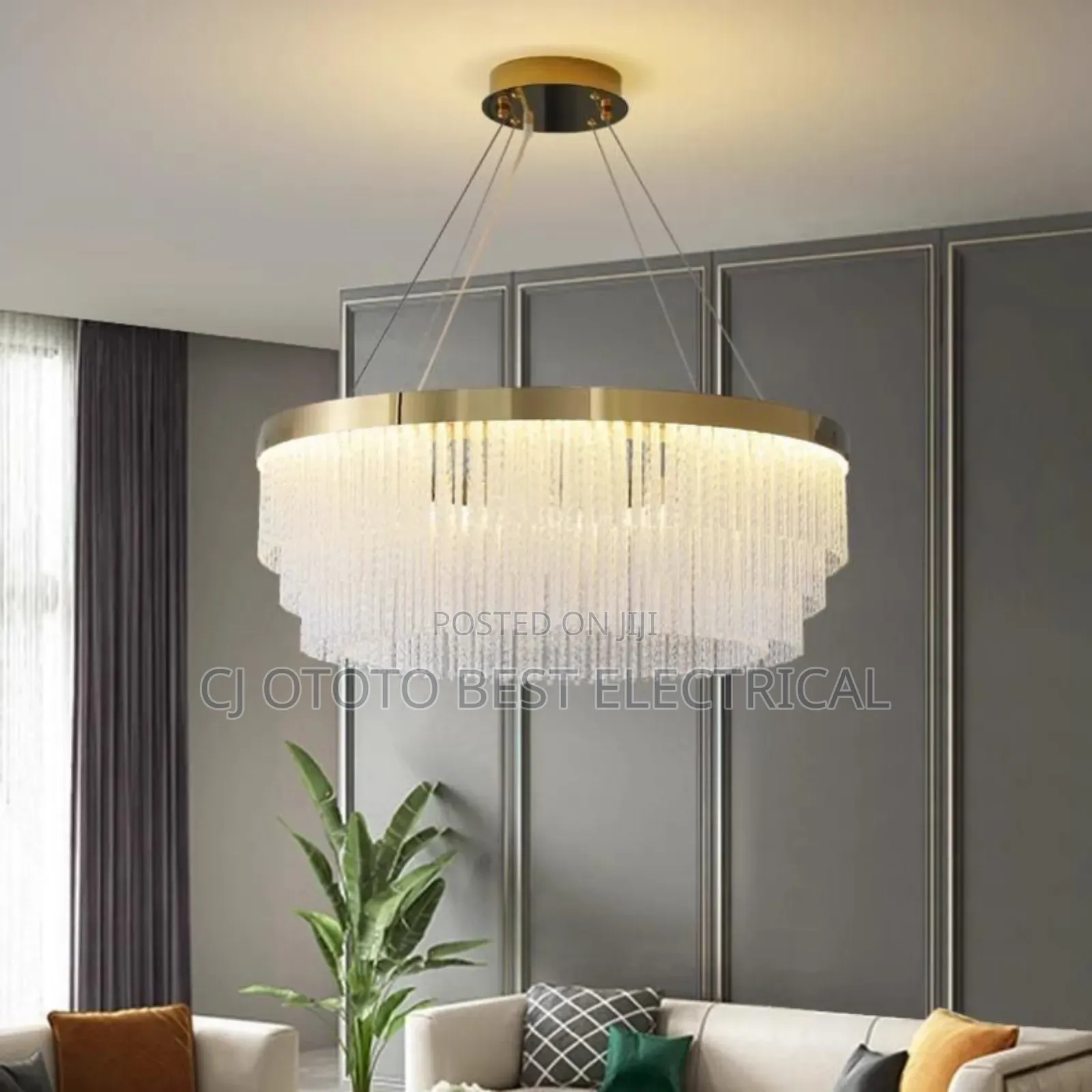 Setting Room and Dining Room Light, Crystal Chandelier Light