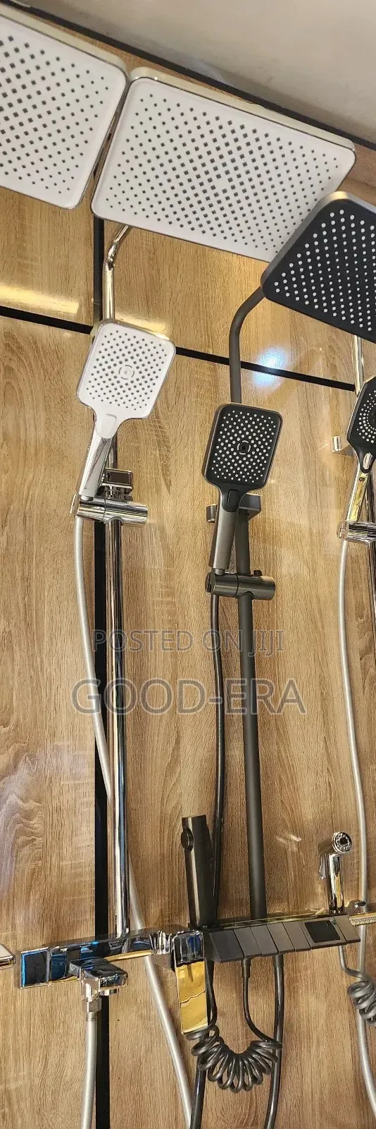 Standing Shower Mixer With Adjustable Tap