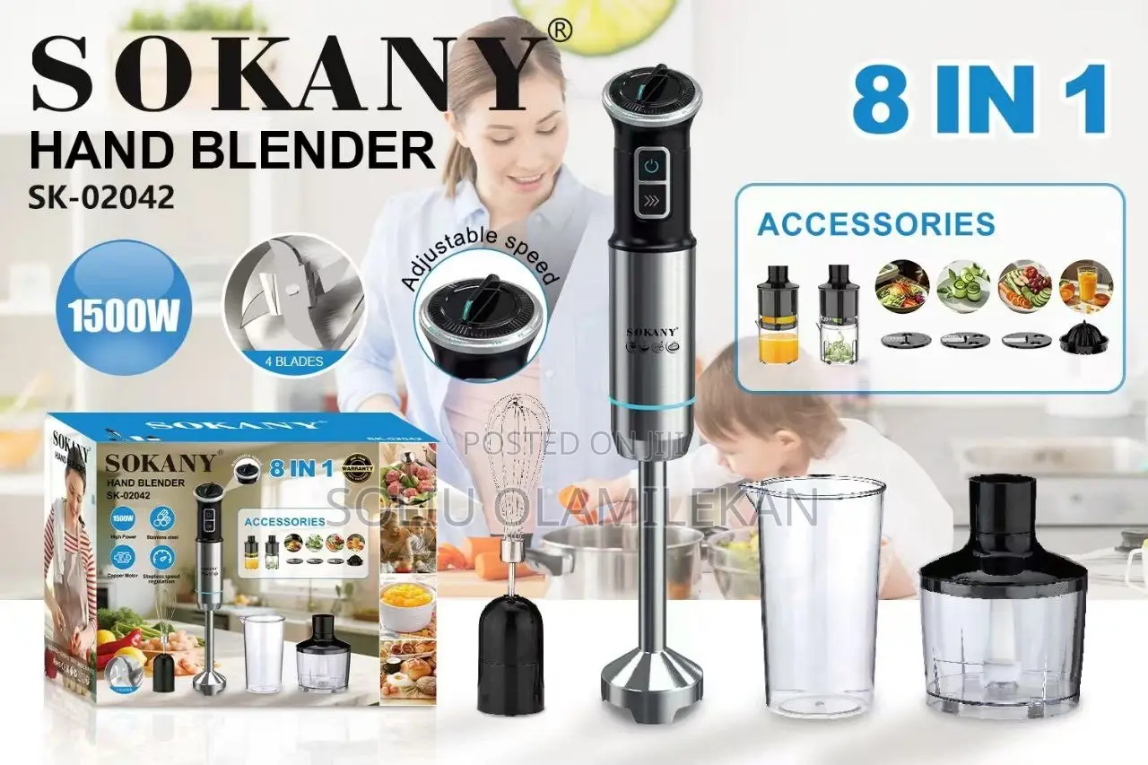Sokany 8 in 1 Mixer