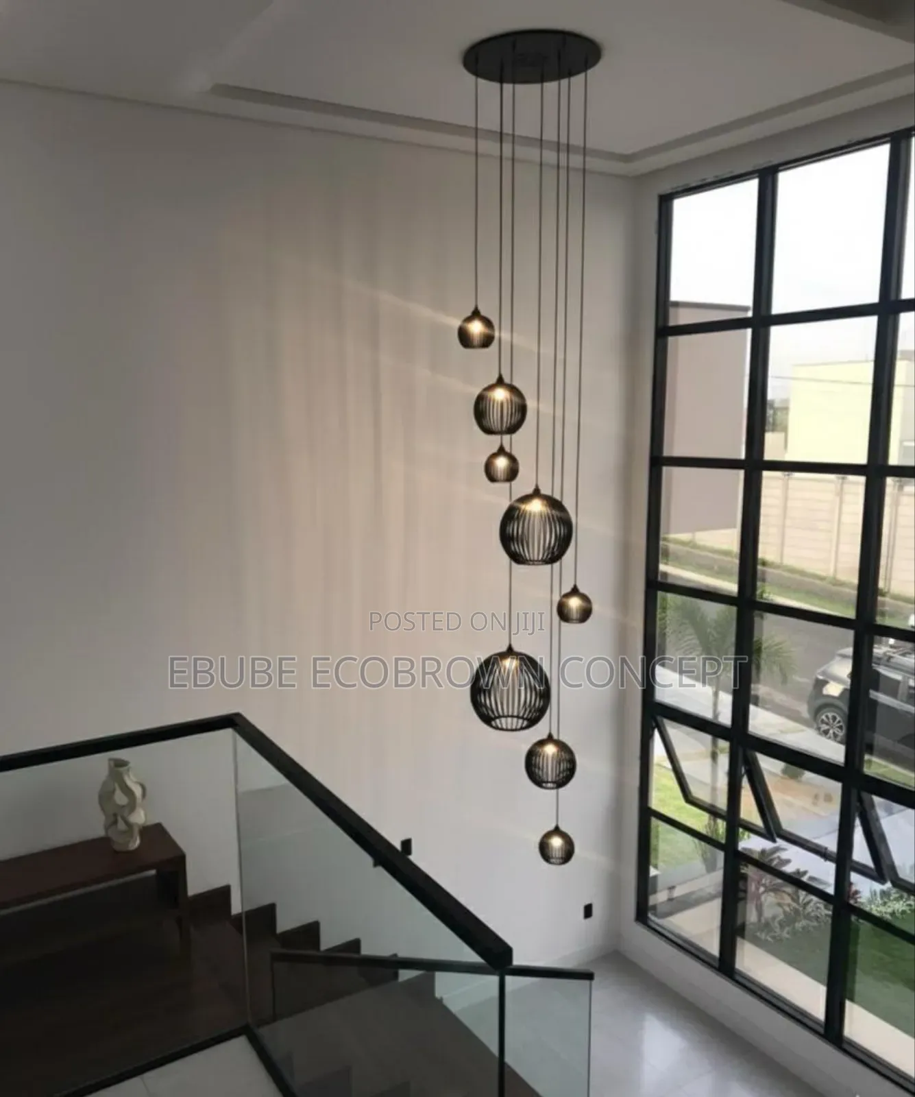 Modern Technology Luxury Chandelier Fittings Staircase Light