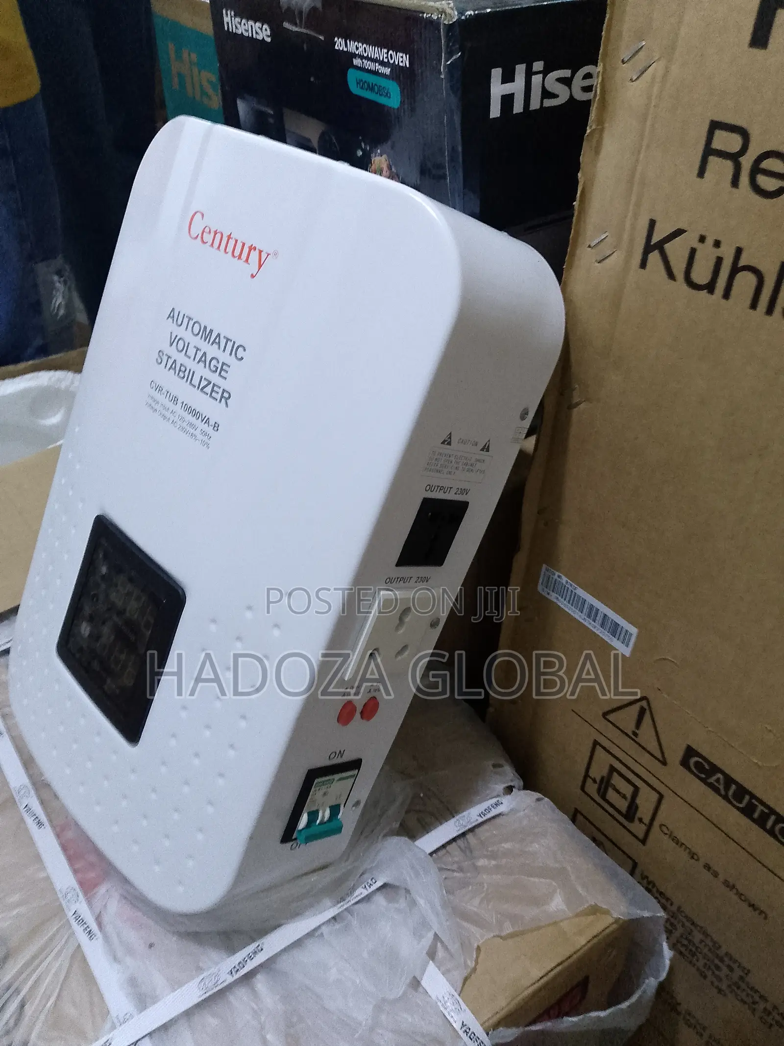 Century 10000va Cvr-tub Voltage Regulation Device
