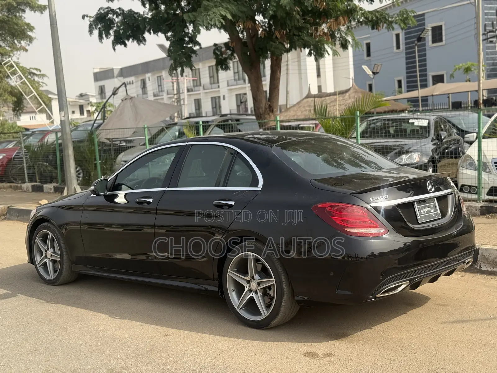 Mercedes-Benz C400 4Matic AWD Sedan (3.0L V6 7A) 2015 Black