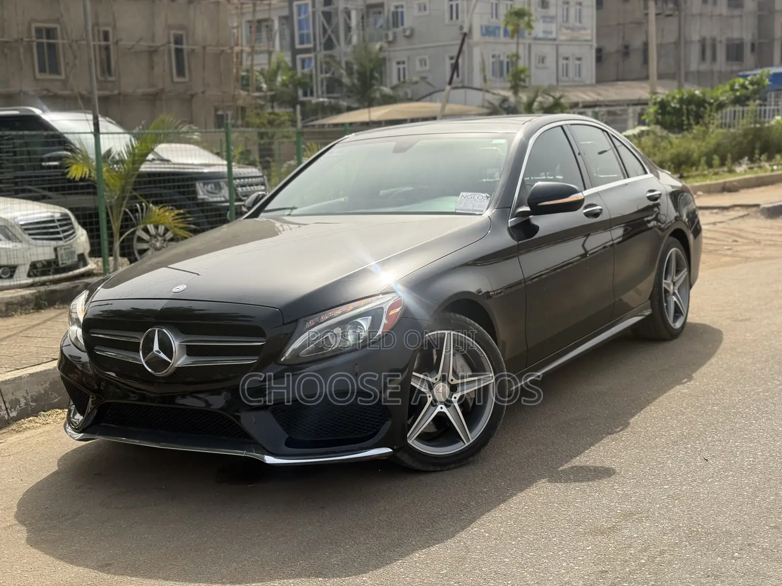 Mercedes-Benz C400 4Matic AWD Sedan (3.0L V6 7A) 2015 Black