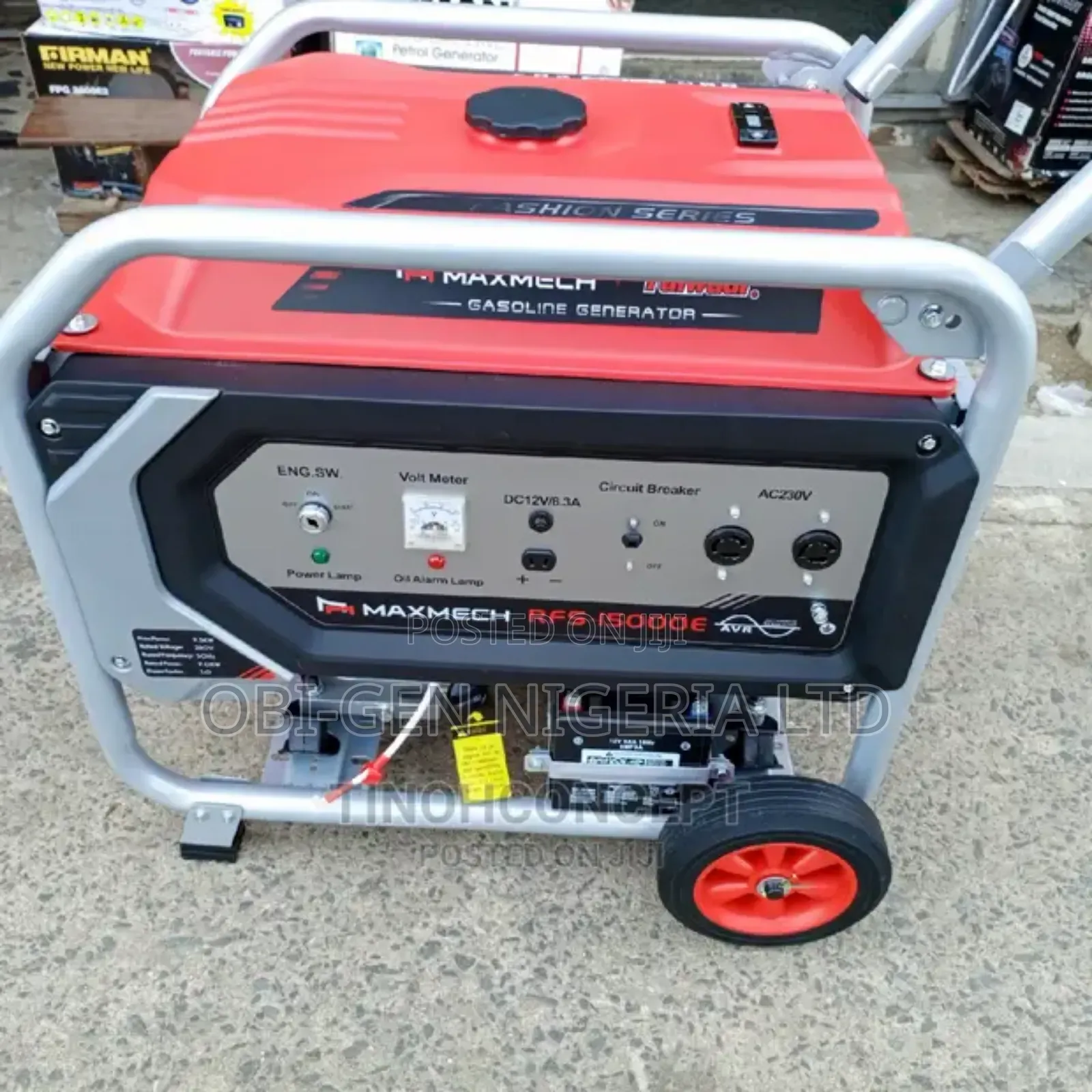 Maxmech Rfs15000e 9.5kva Set