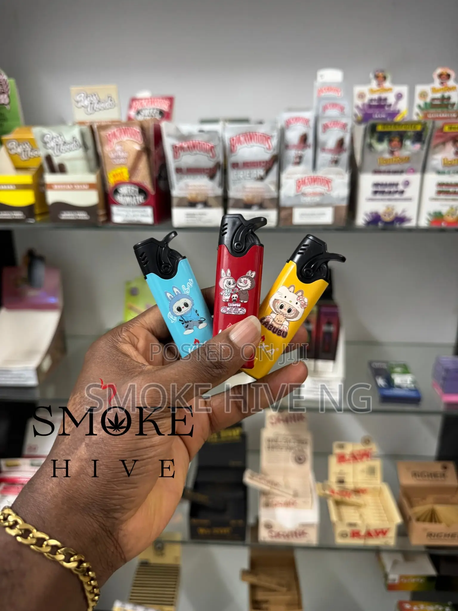 New Designer Blue Flame Lighter