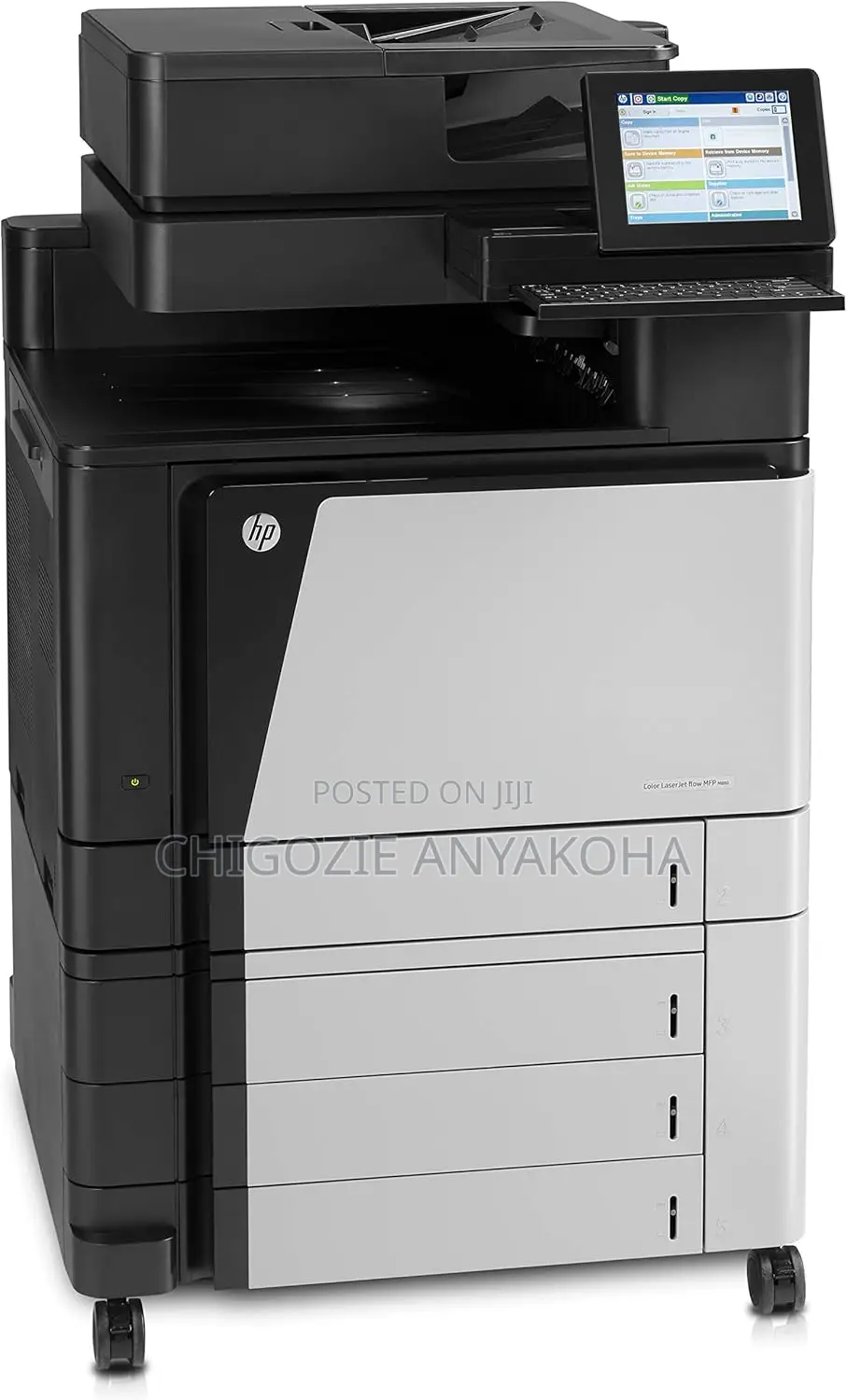 Hp Color Laserjet Enterprise Flow M880z Multifunction Laser Printer