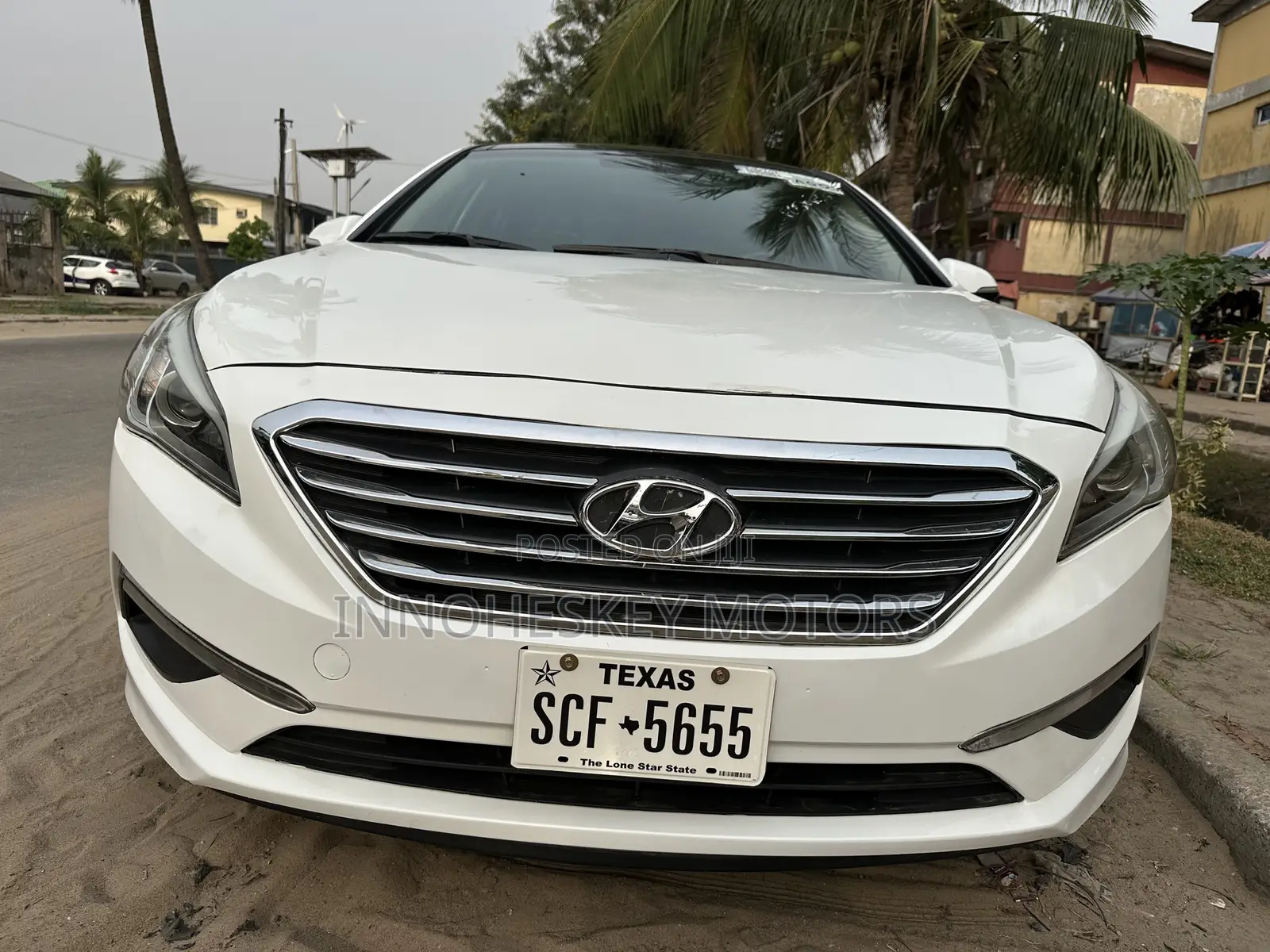 Hyundai Sonata Limited 4dr Sedan (2.4L 4cyl 6A) 2015 White