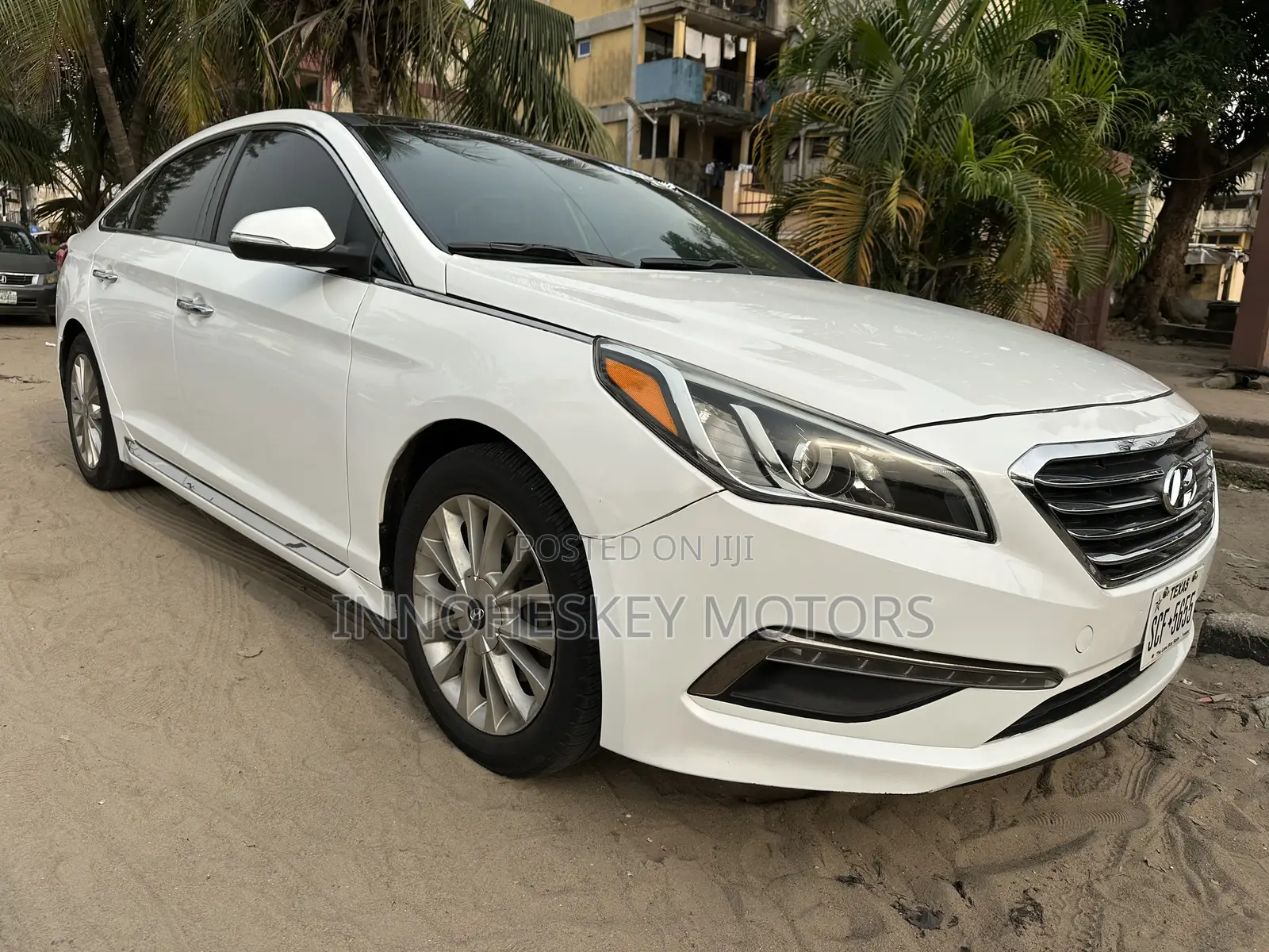 Hyundai Sonata Limited 4dr Sedan (2.4L 4cyl 6A) 2015 White