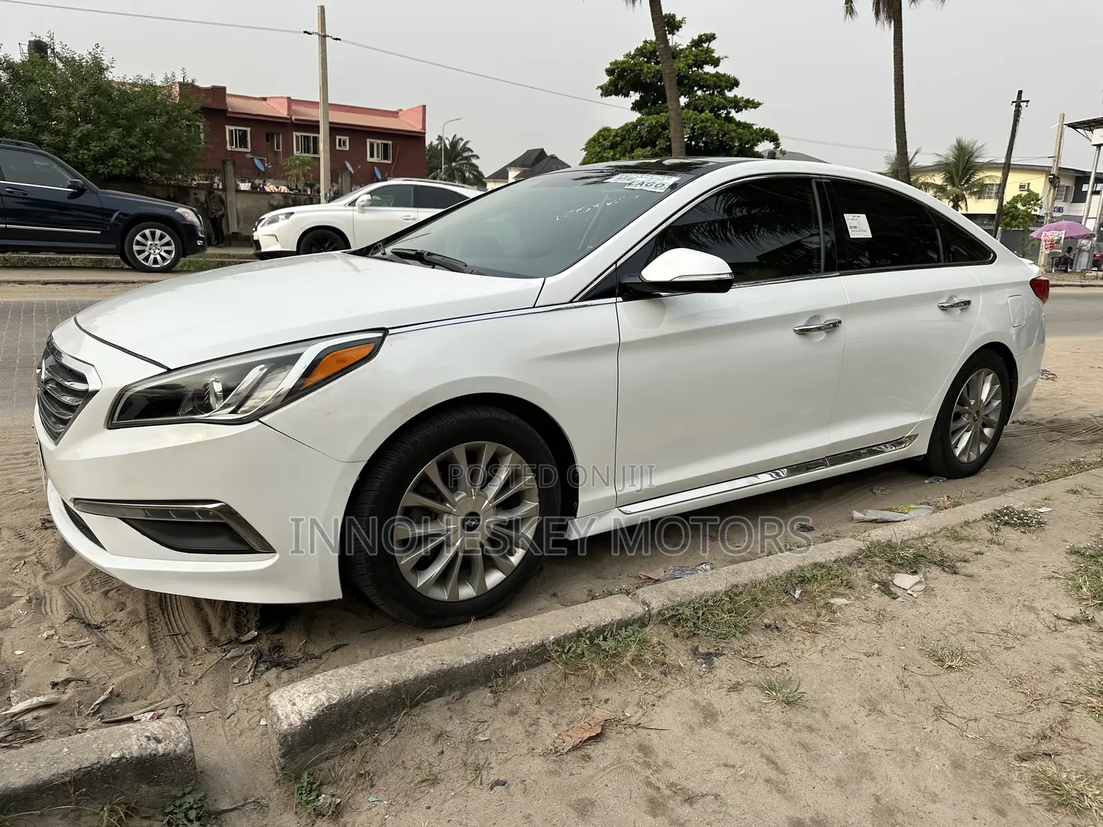 Hyundai Sonata Limited 4dr Sedan (2.4L 4cyl 6A) 2015 White