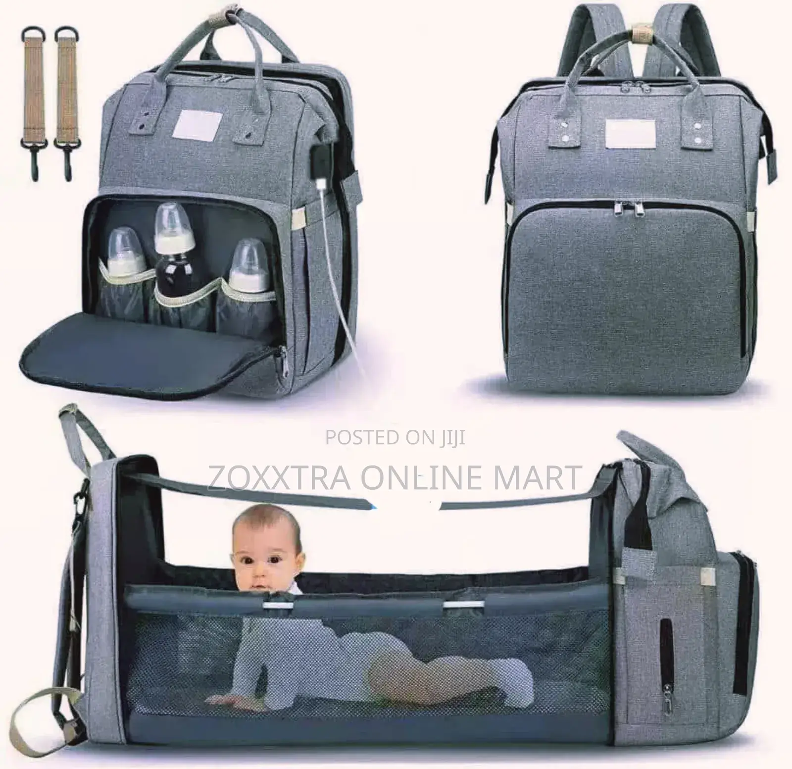 Baby and Mama Bag With Diaper Change Section
