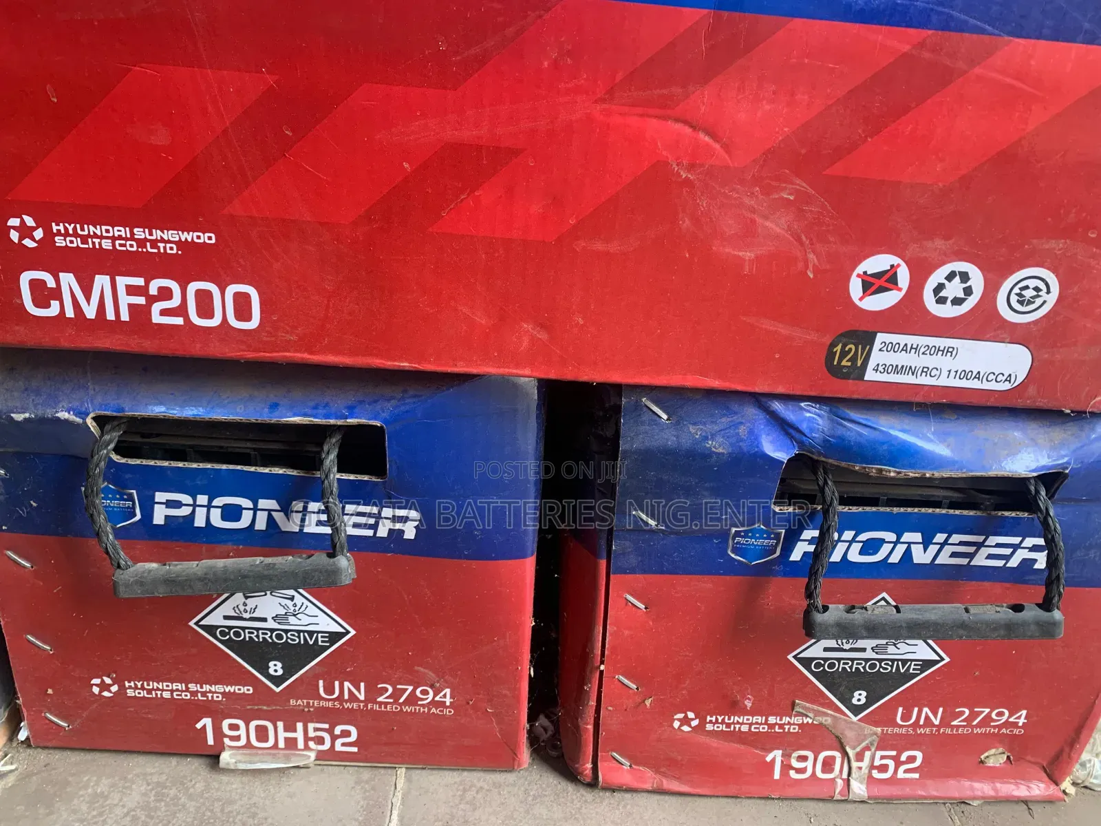 Pioneer 200ah Battery