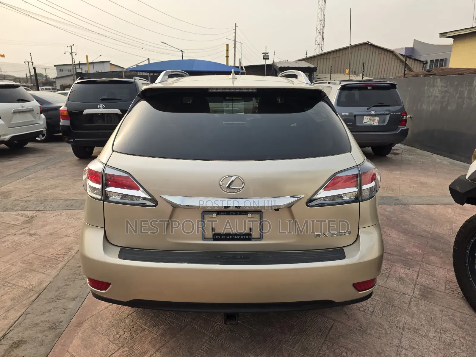 Lexus RX 350 AWD 2015 Gold