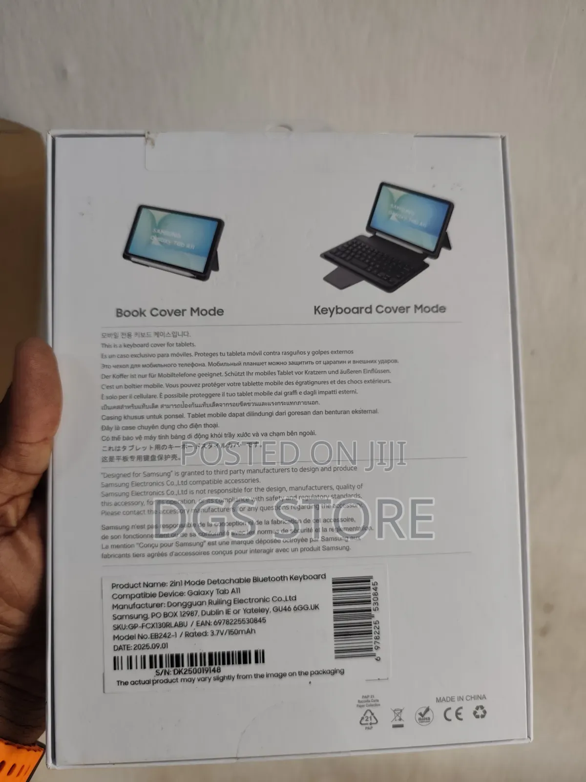 Samsung Galaxy Tab 2in1 Keyboard