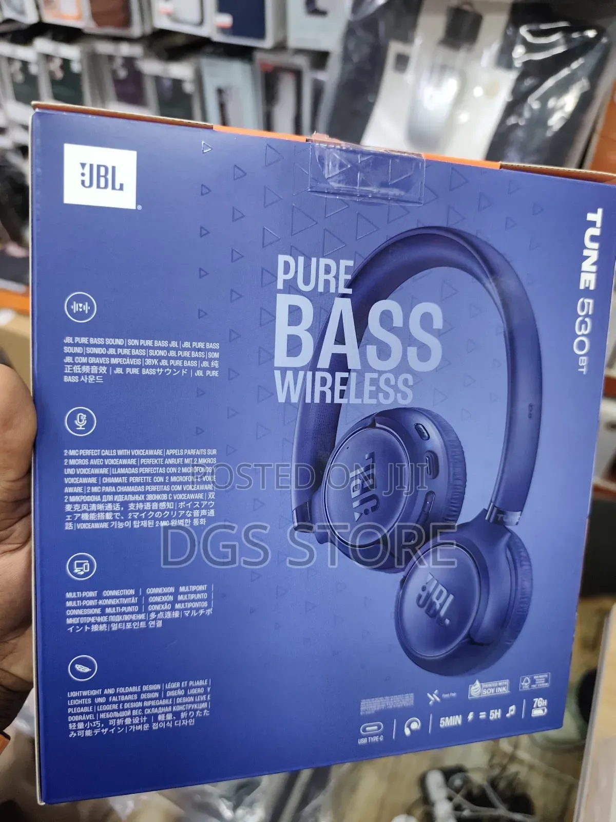 JBL Tune 530bt Bluetooth Headphone