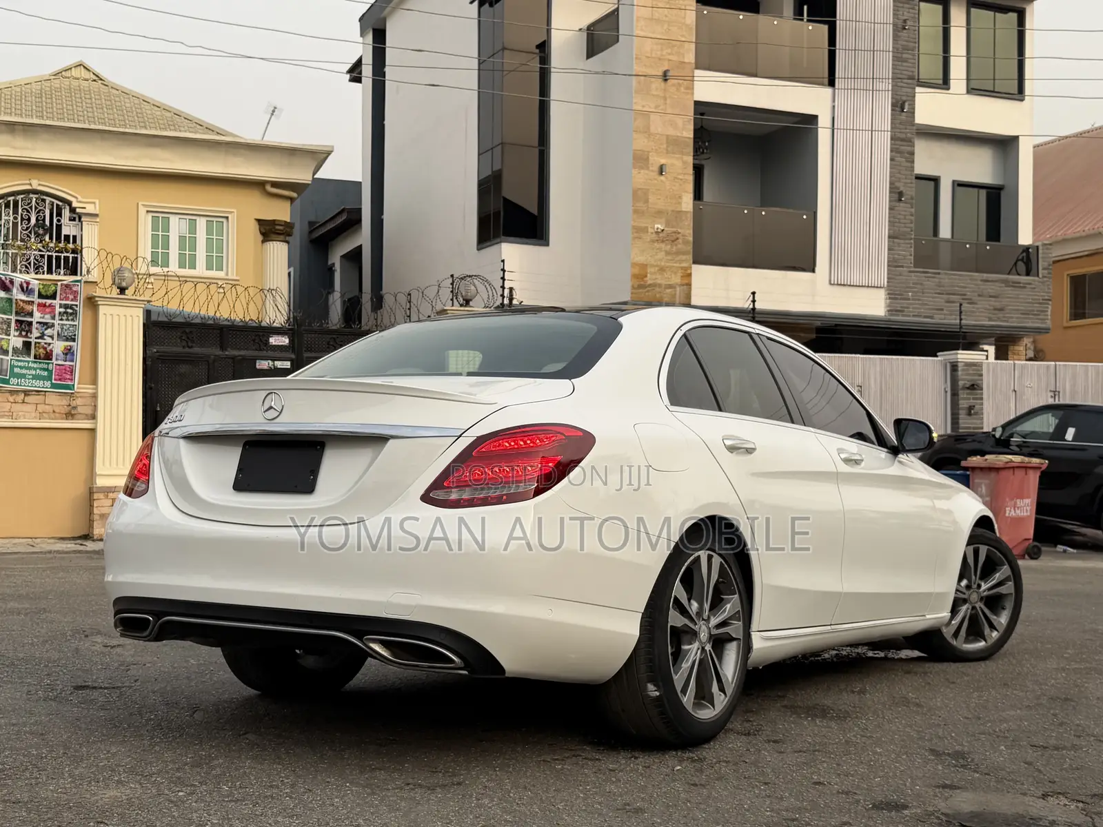 Mercedes-Benz C300 Luxury 4Matic Sedan AWD (2.0L 4cyl 7A) 2016 White