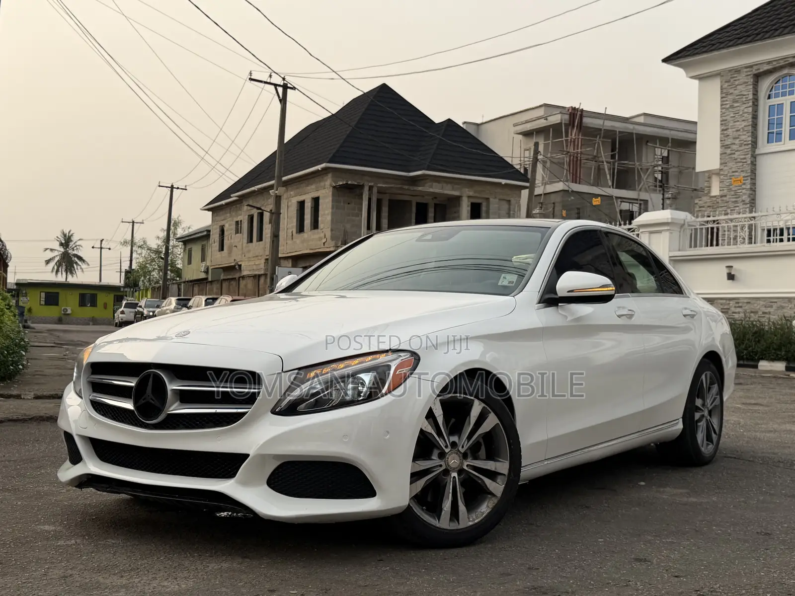 Mercedes-Benz C300 Luxury 4Matic Sedan AWD (2.0L 4cyl 7A) 2016 White