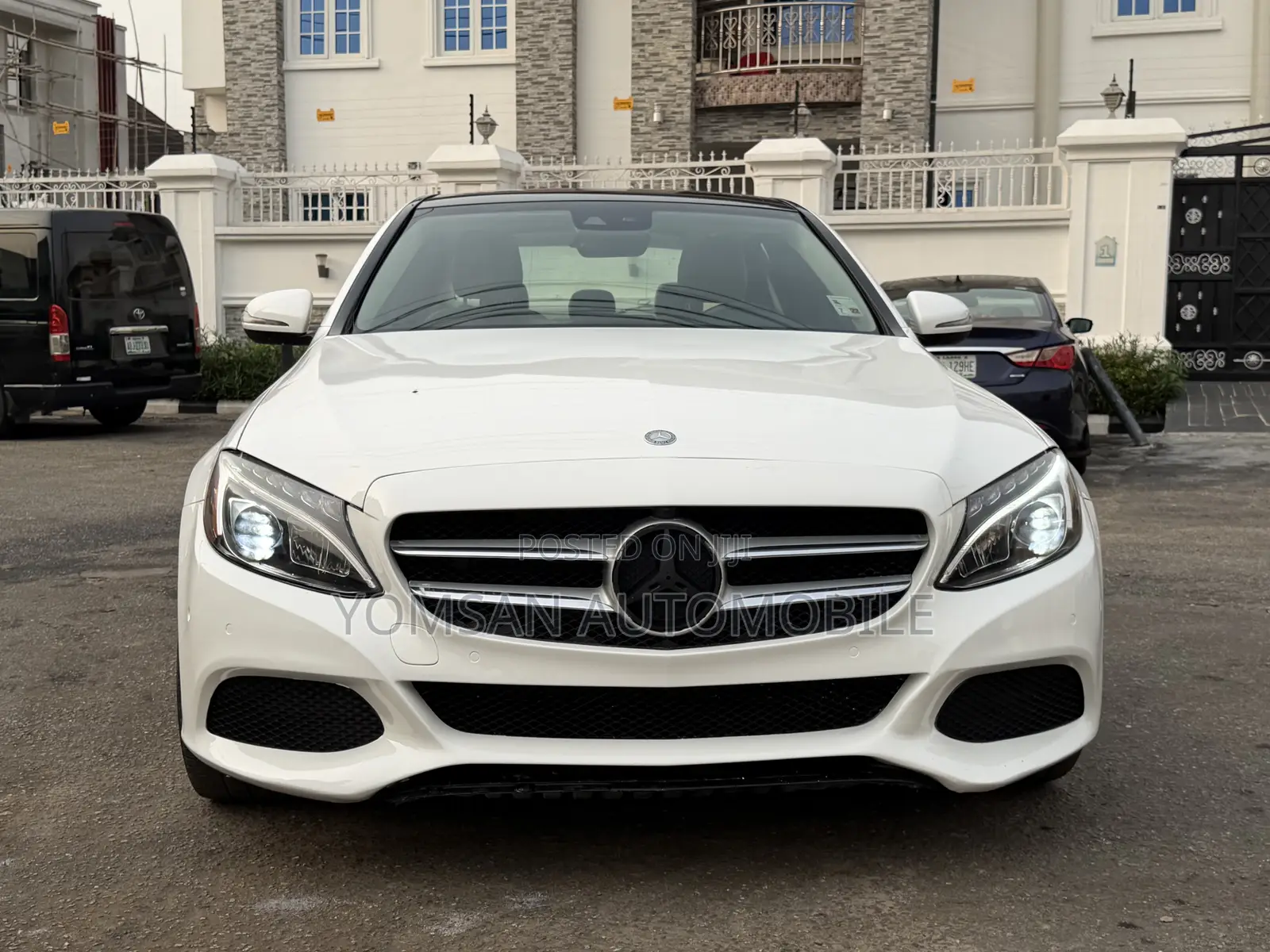 Mercedes-Benz C300 Luxury 4Matic Sedan AWD (2.0L 4cyl 7A) 2016 White