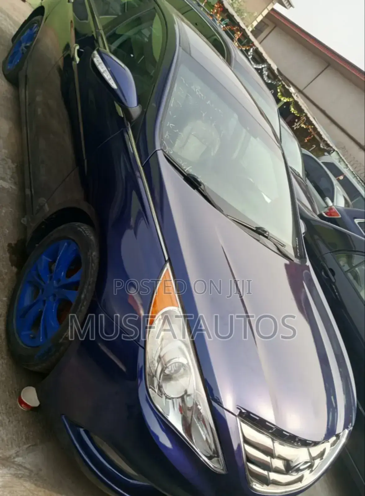 Hyundai Sonata GLS Sedan FWD (2.4L 4cyl 6A) 2011 Blue