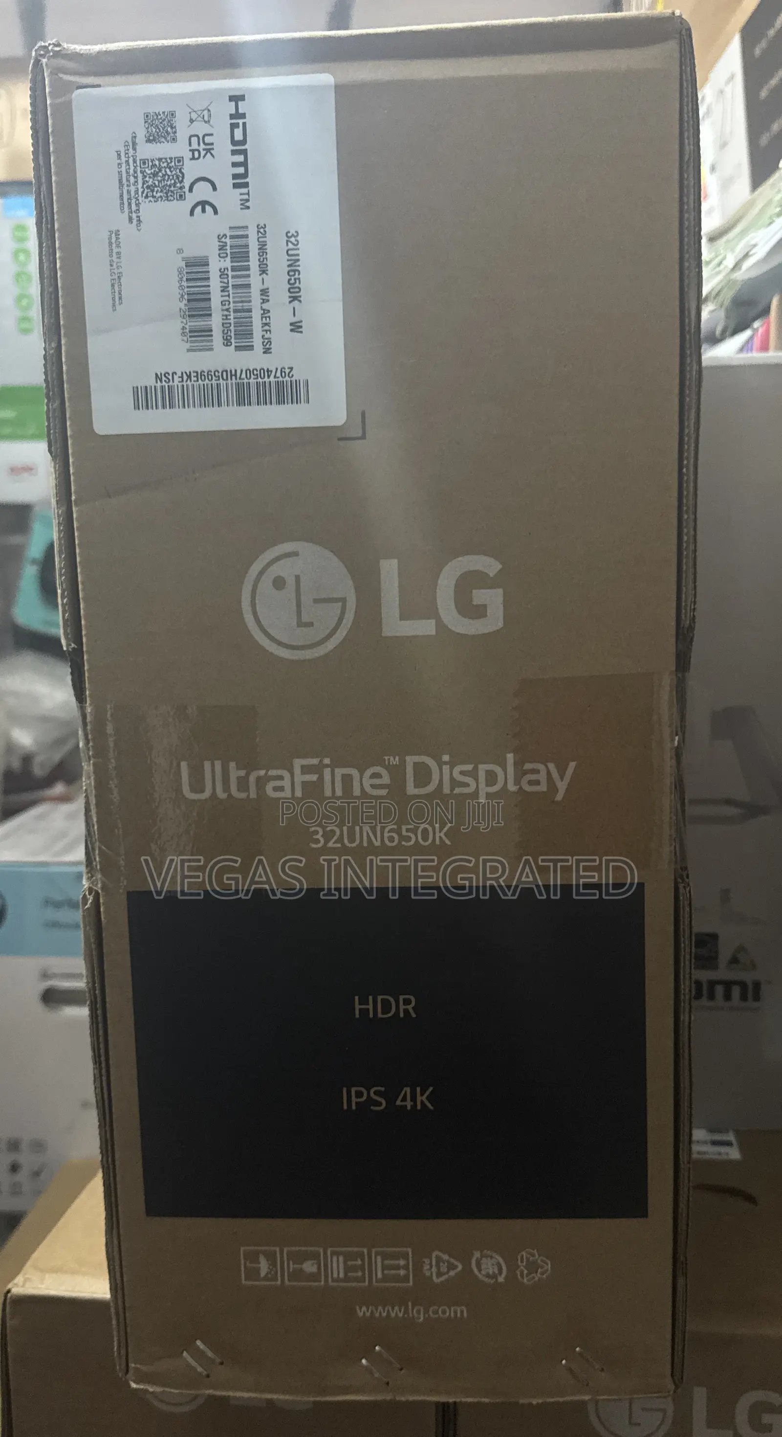 Lg 31.5" Uhd 4k (3840 X 2160) Hdr Ips Monitor