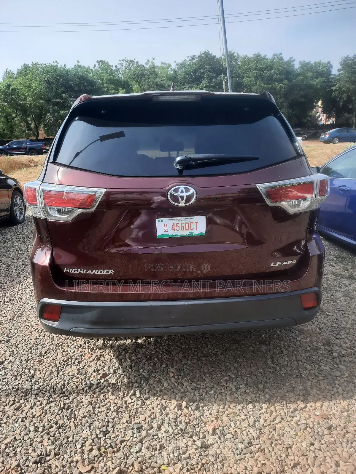 Toyota Highlander LE Plus V6 4x4 (3.5L 6cyl 6A) 2016 Burgundy