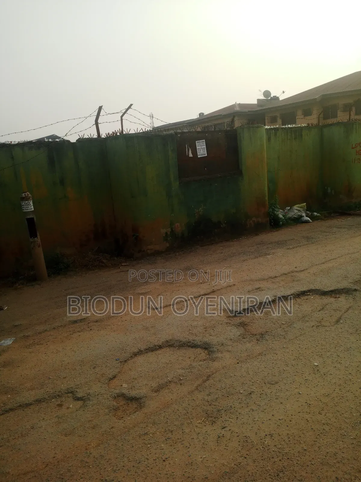 Full Plot for Sale Off Ogunlana Street Egbeda