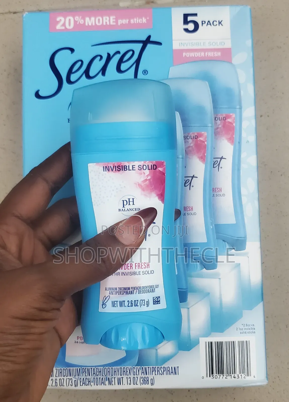 Secret Powder Fresh Invisible Deodorant Stick