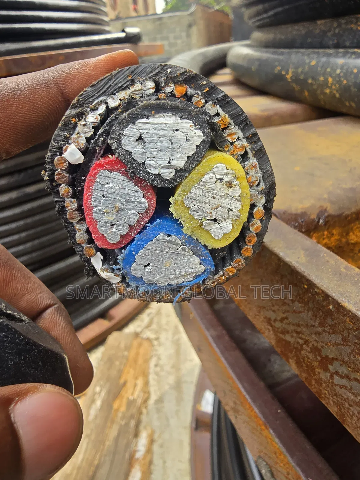 95mm 4core Aluminum Armored Cable