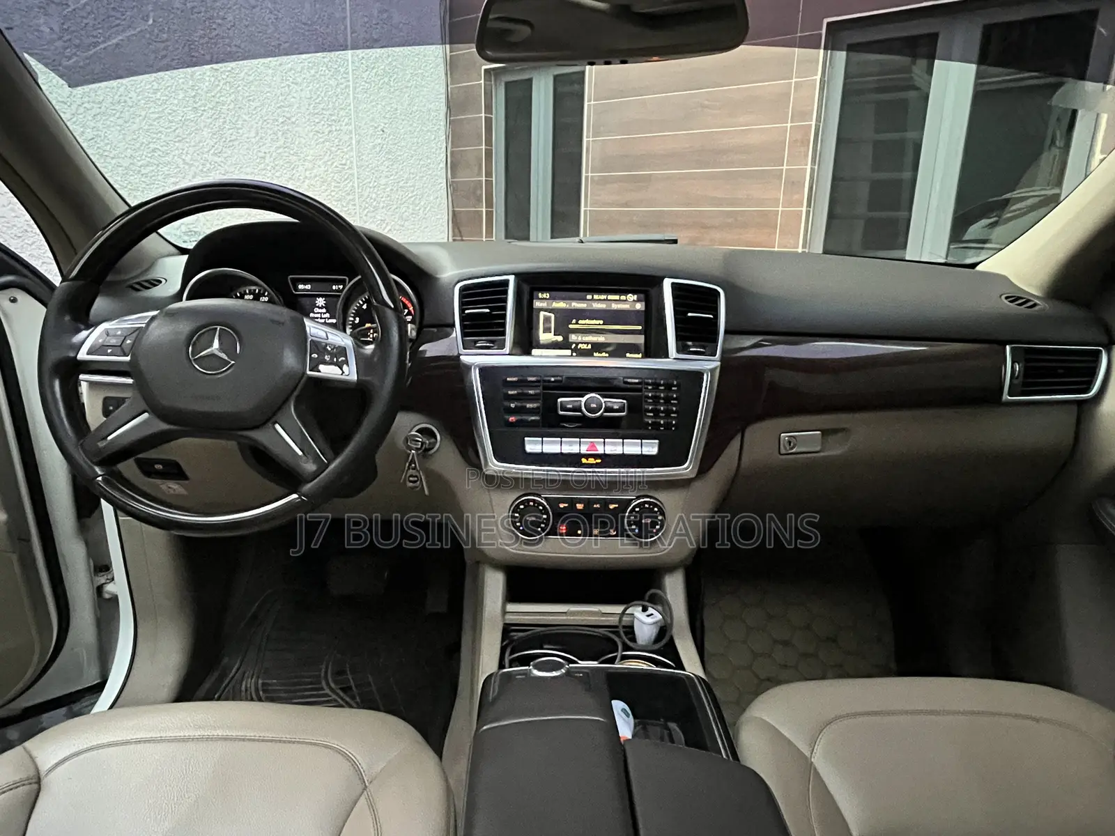 Mercedes-Benz M Class ML 350 4Matic 2013 White
