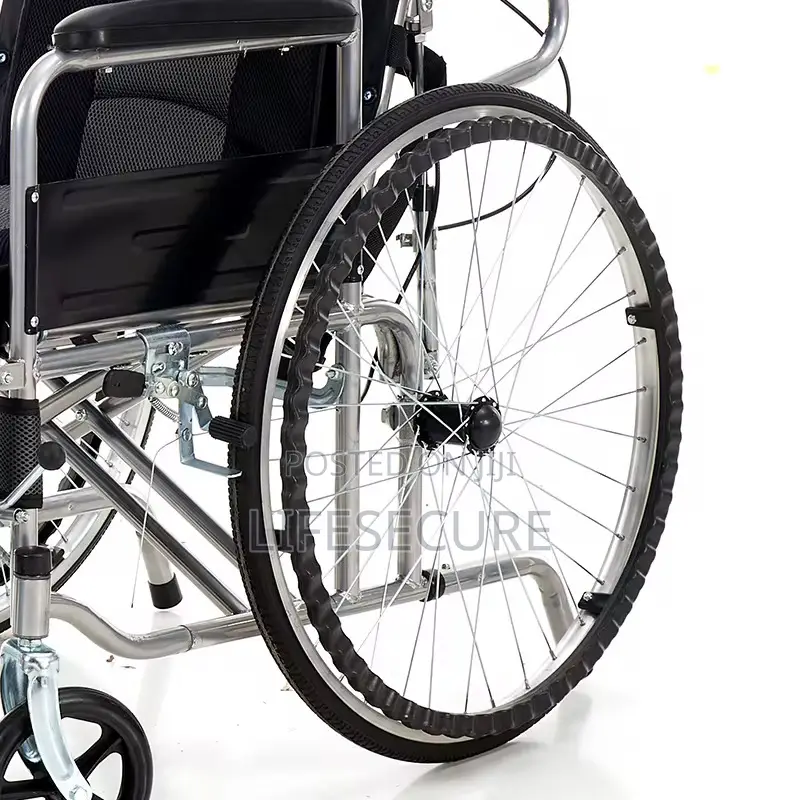 Adult Commode/Potty Reclining Wheelchair (High Backrest and Leg Rest)