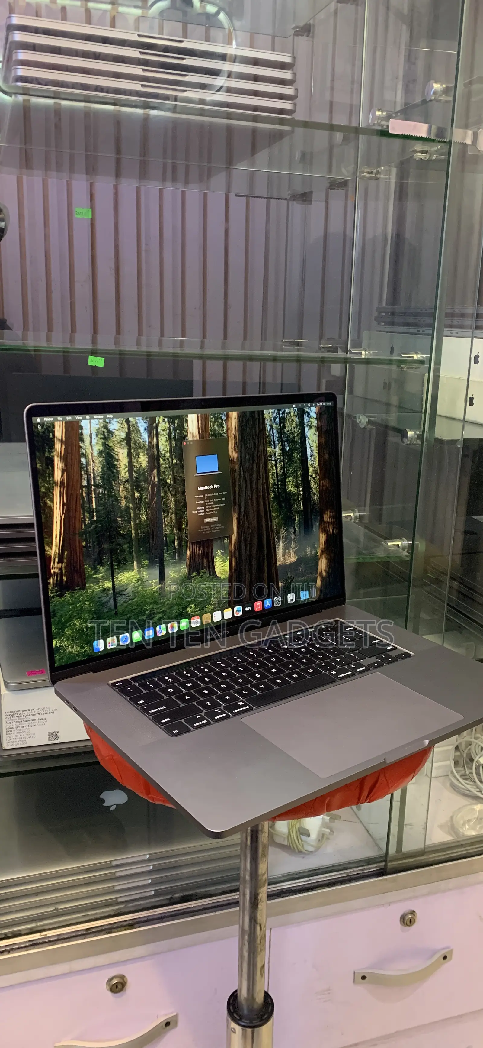 Laptop Apple MacBook 2019 32GB Intel Core I7 SSD 512GB